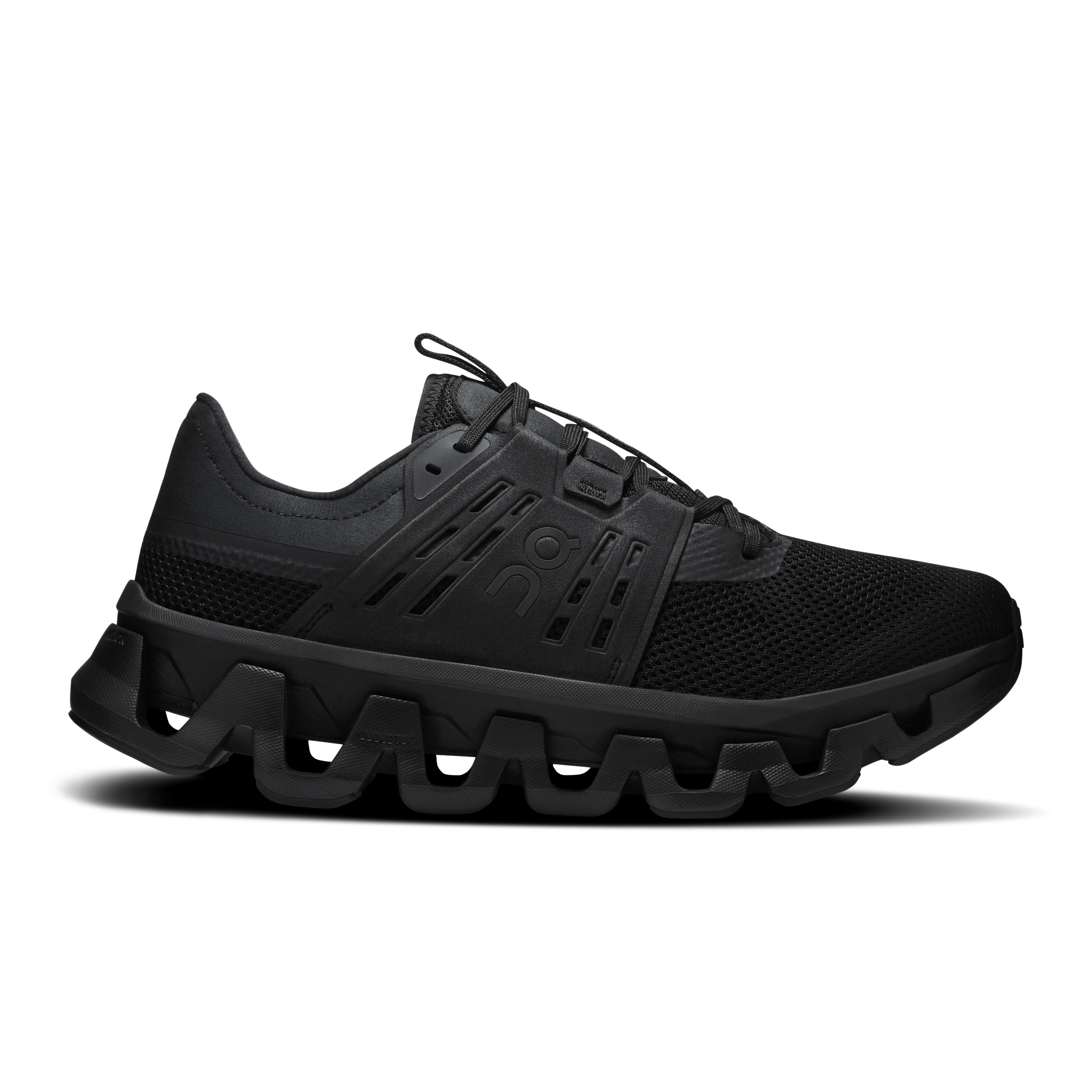 On Cloudswift Amp Black & Black Men – Lifestyle, all-day comfort Shoes