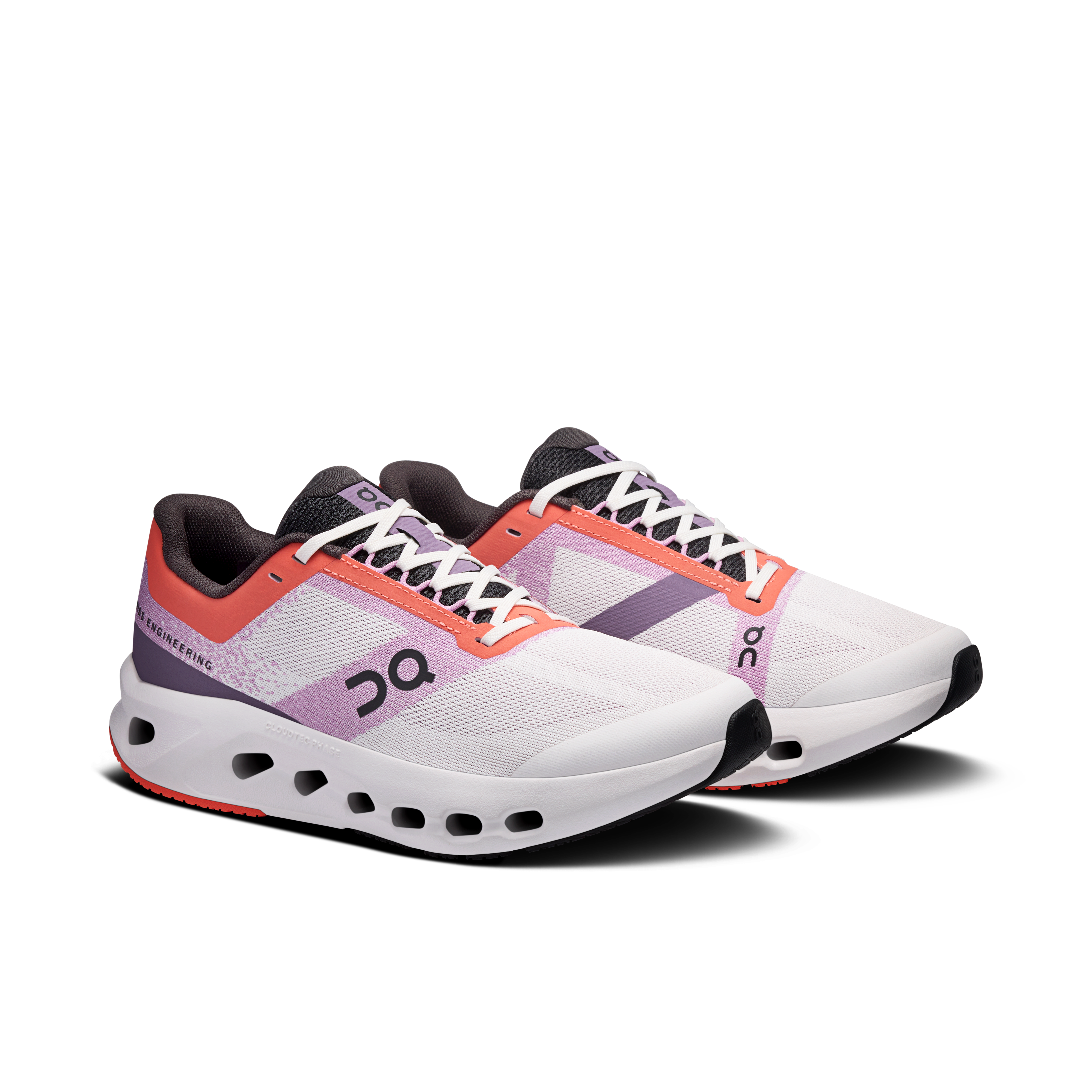 On Cloudsurfer Youth Crimson & Sakura Youth Road running Shoes