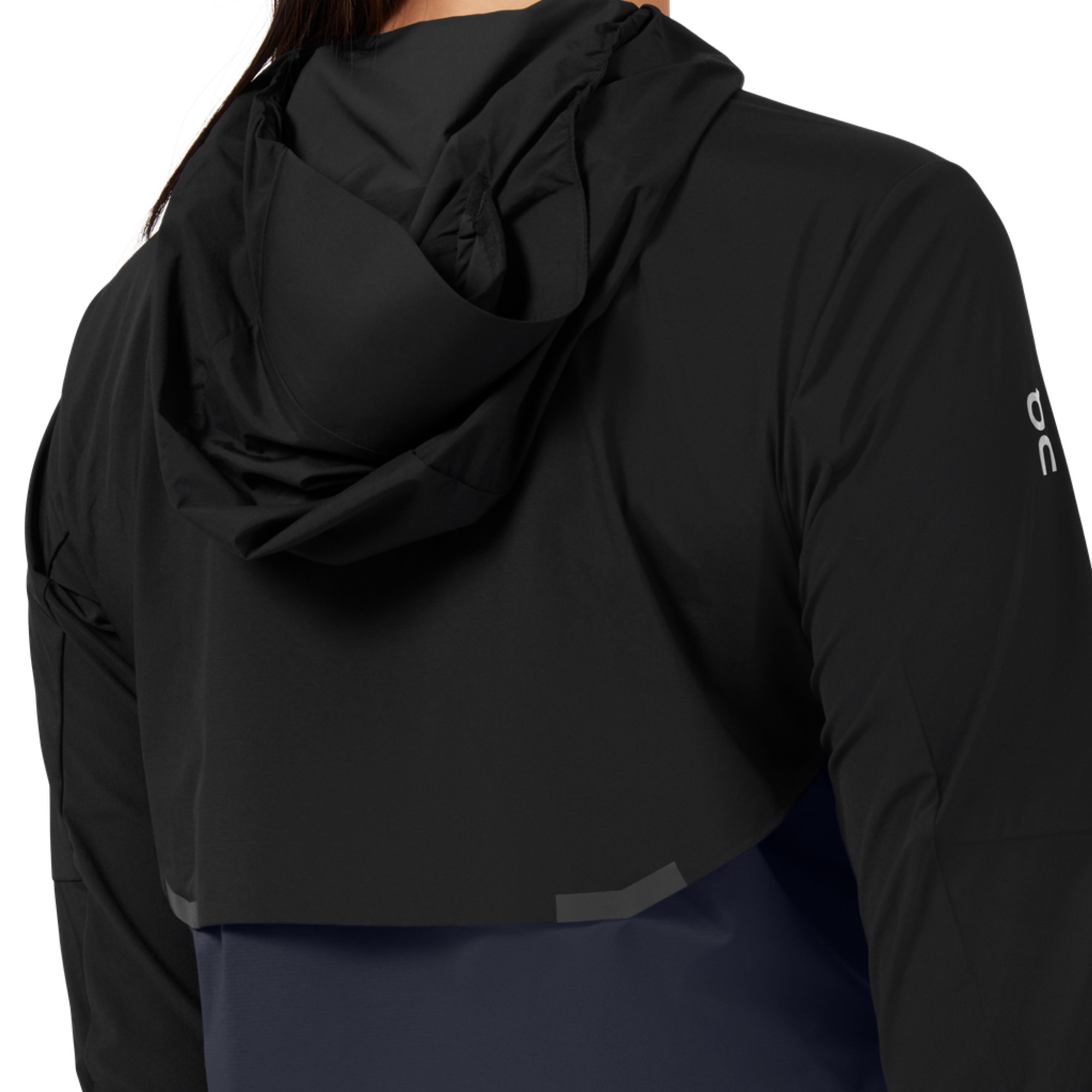 On Weather Jacket Black & Navy Women Jackets