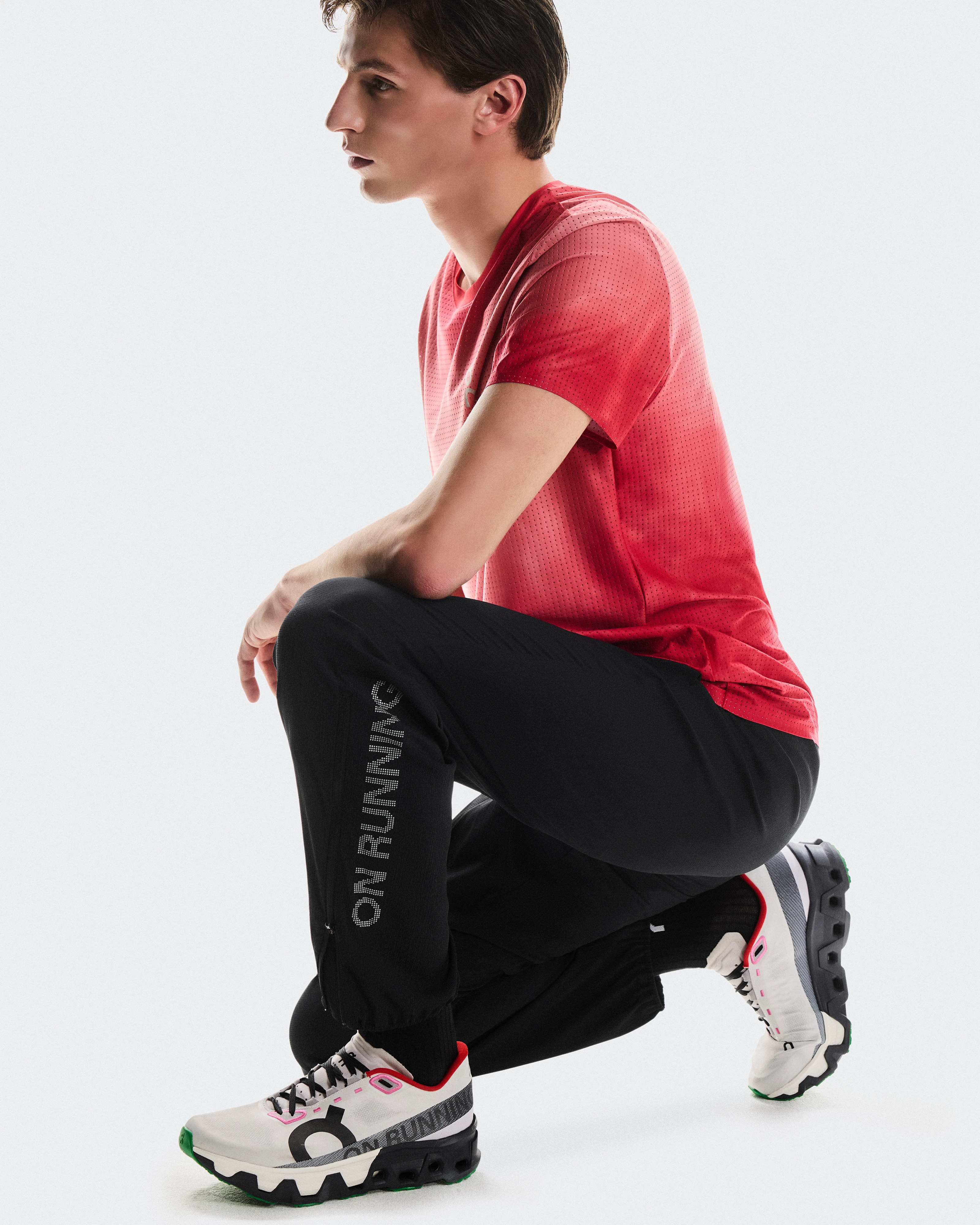 On Pace Pants Black Men Pants