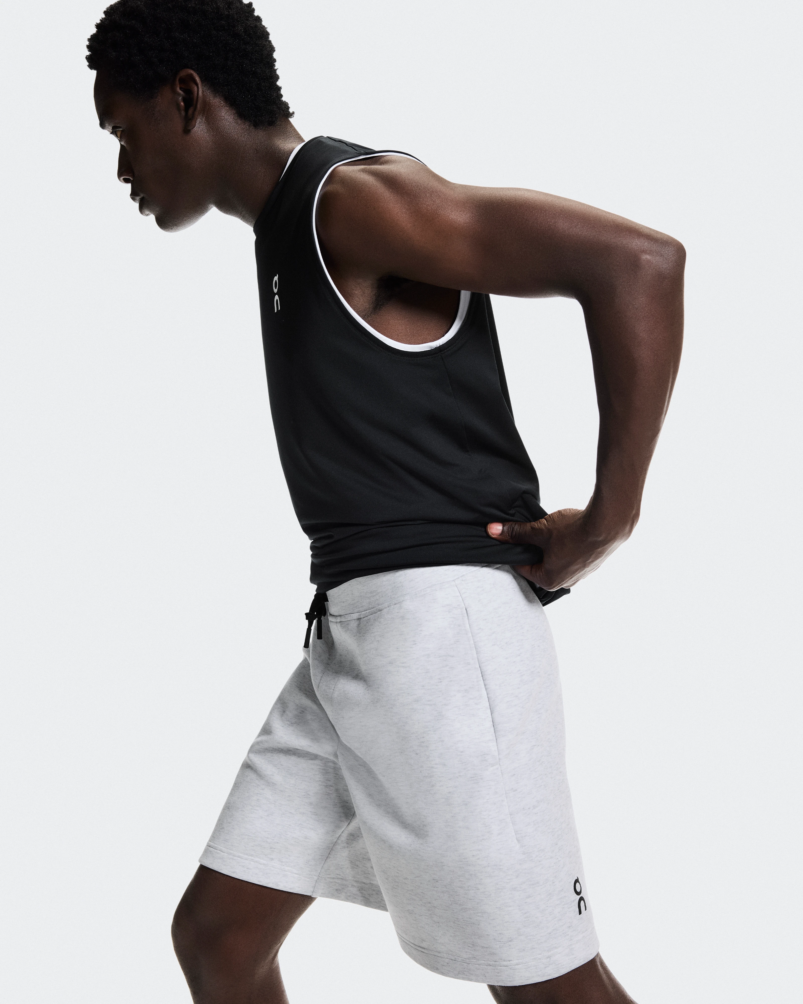On Focus Tech Shorts Crater Men Shorts