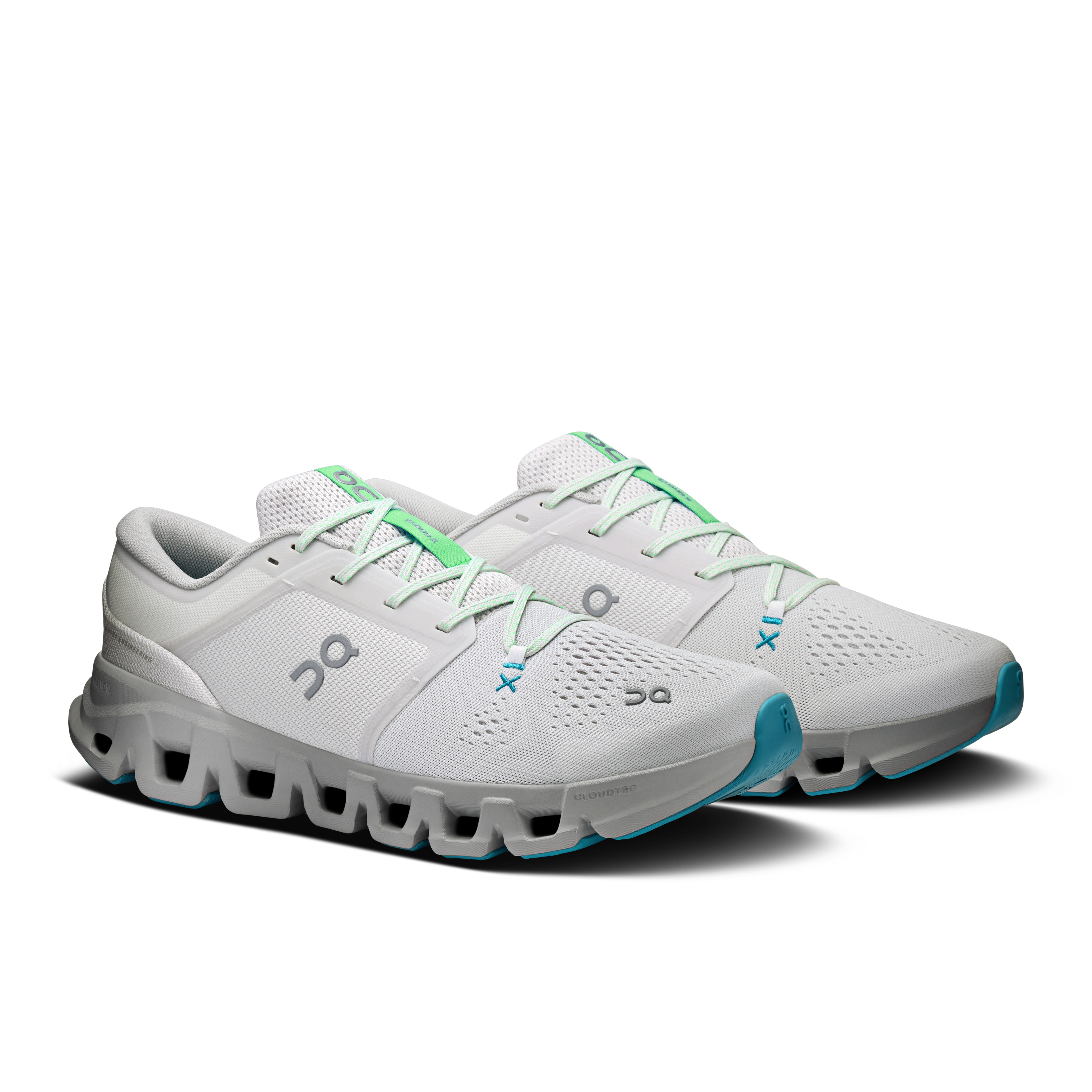 On Cloud X 5 Frost & Alloy Men Active life Shoes