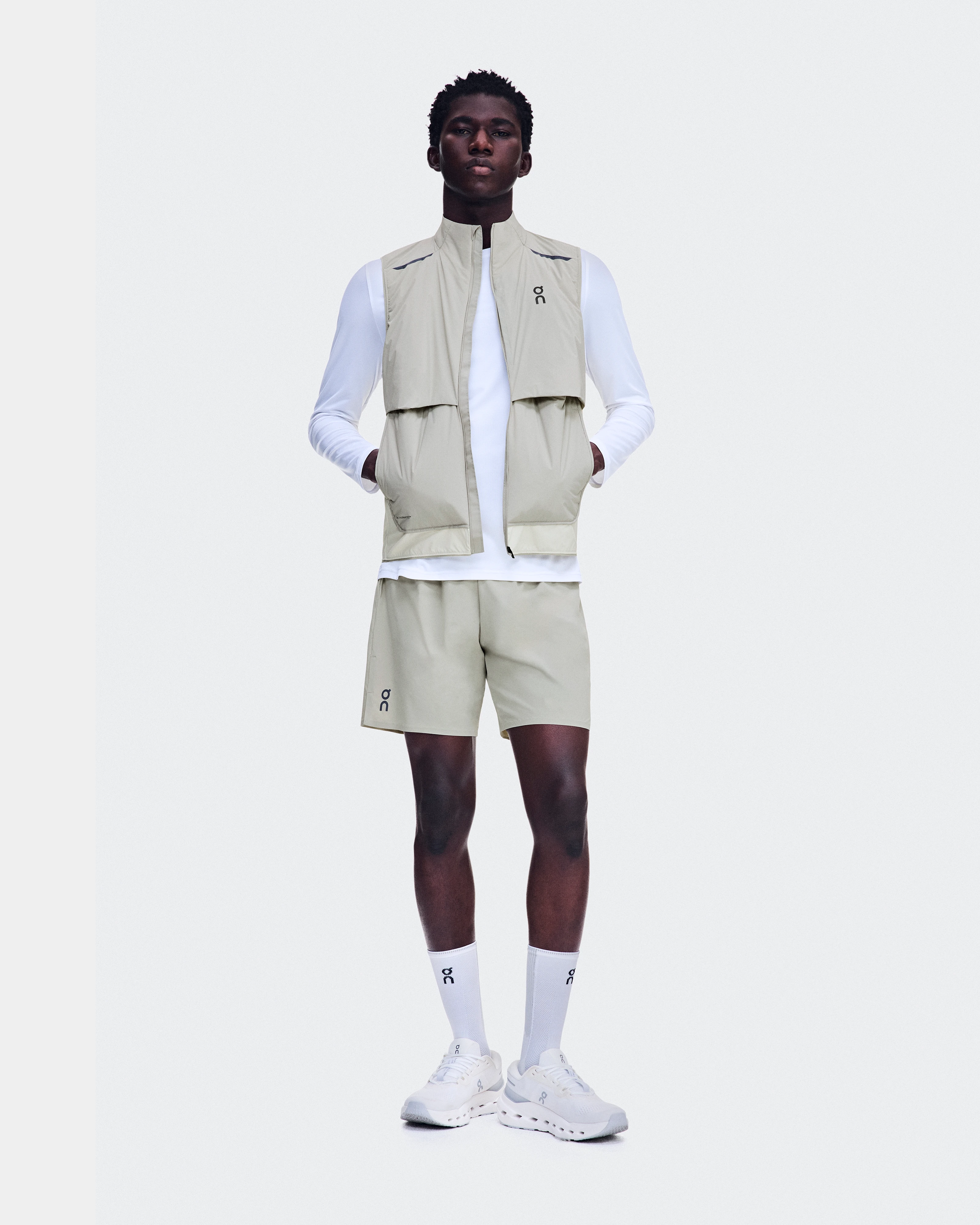 On Weather Vest Brume & Hare Men Jackets