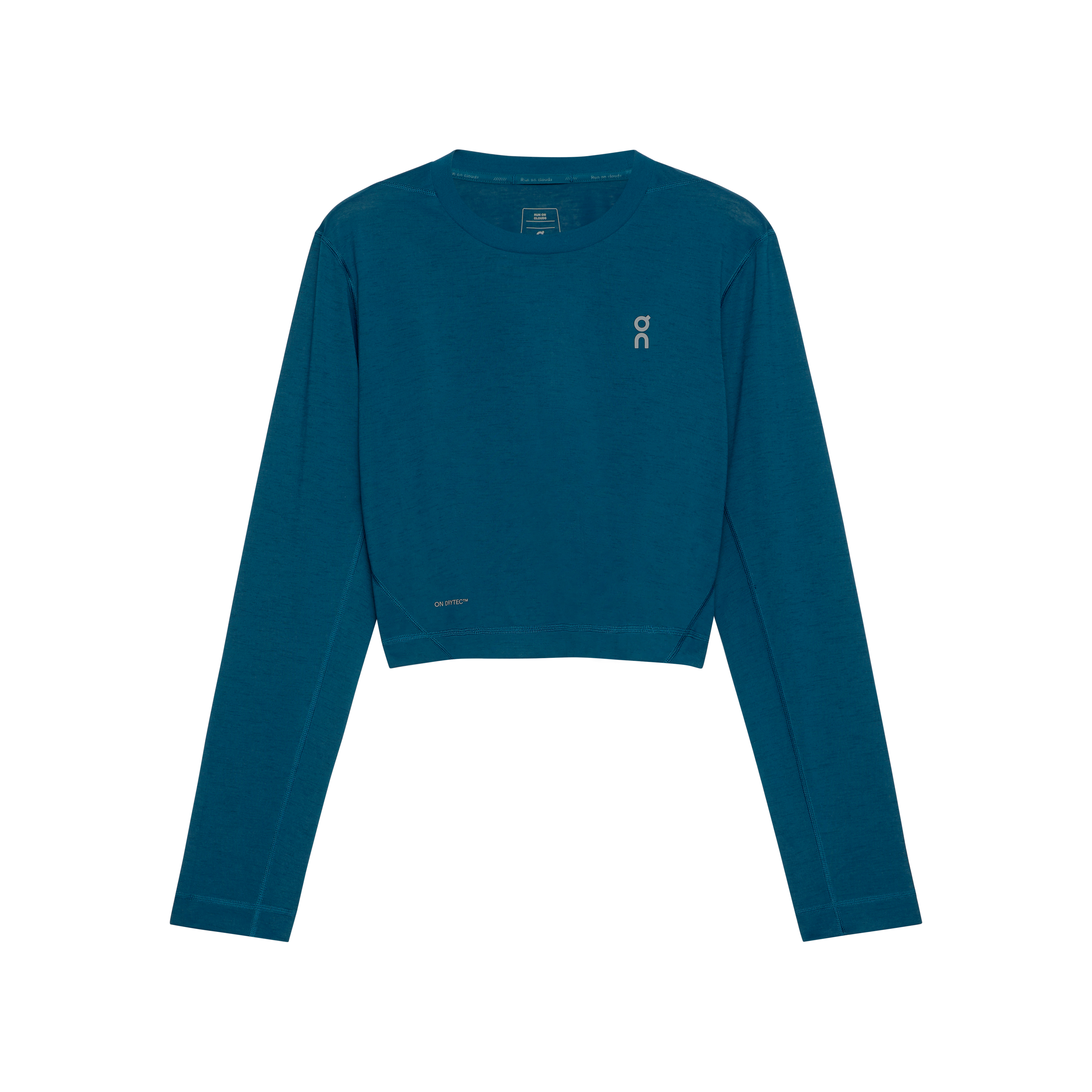 Train Long-T Crop Long-Sleeve Shirt in Tempest