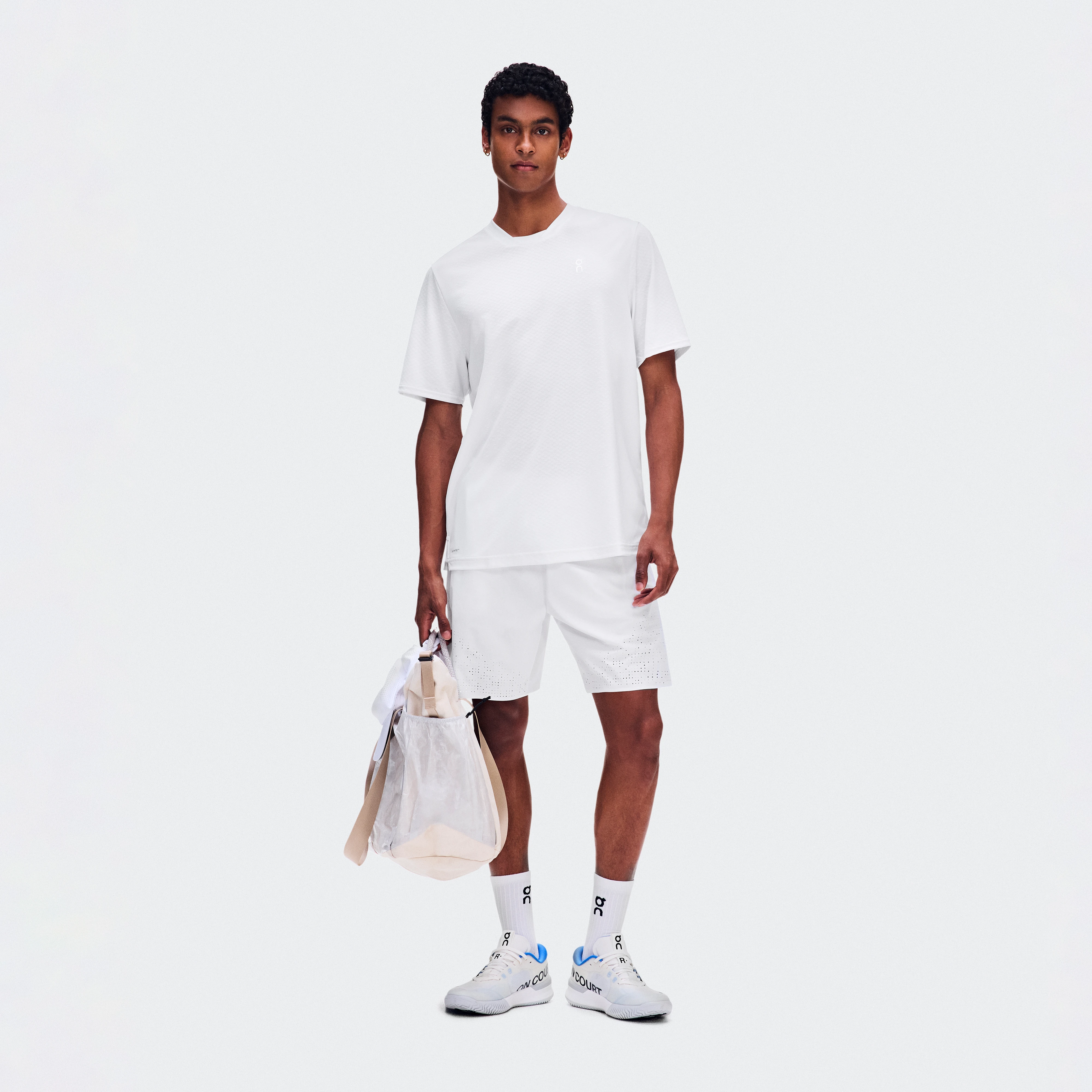 On 7" Court Shorts LDN White Men – Tennis, racket sports Shorts
