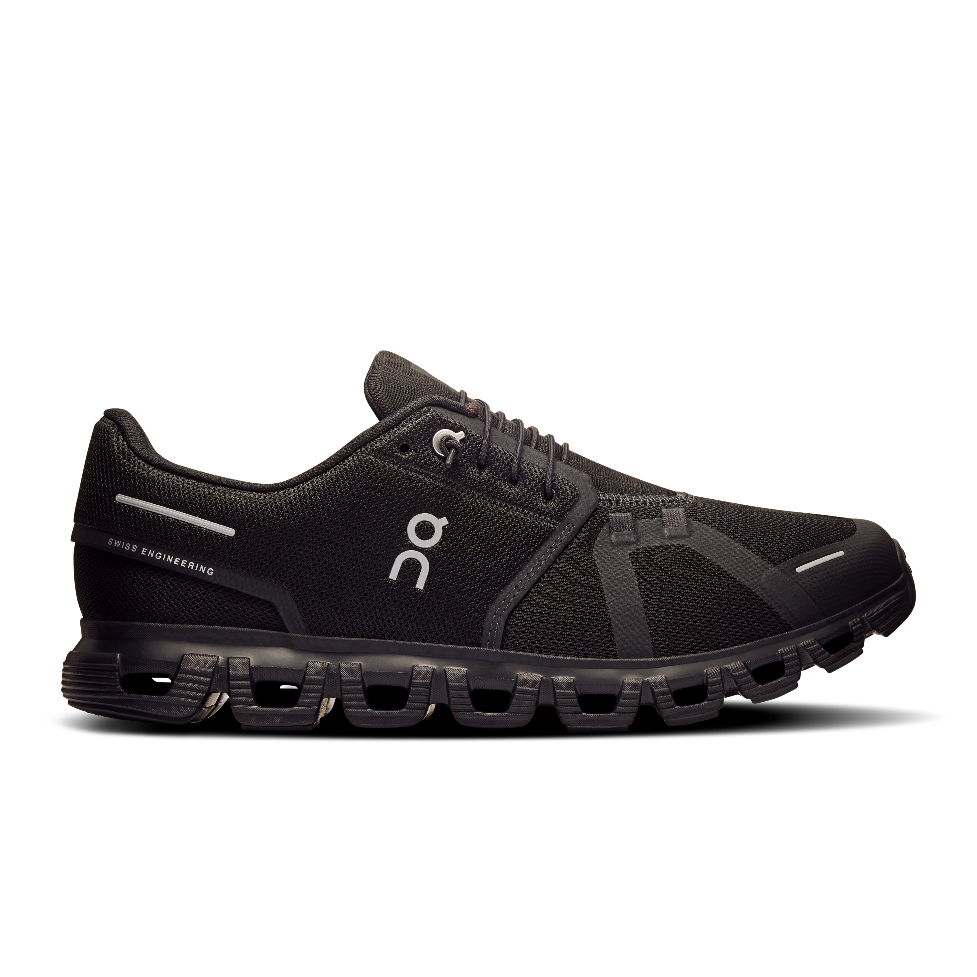 Cloud 6 Wide Lifestyle Shoe in Black/Black