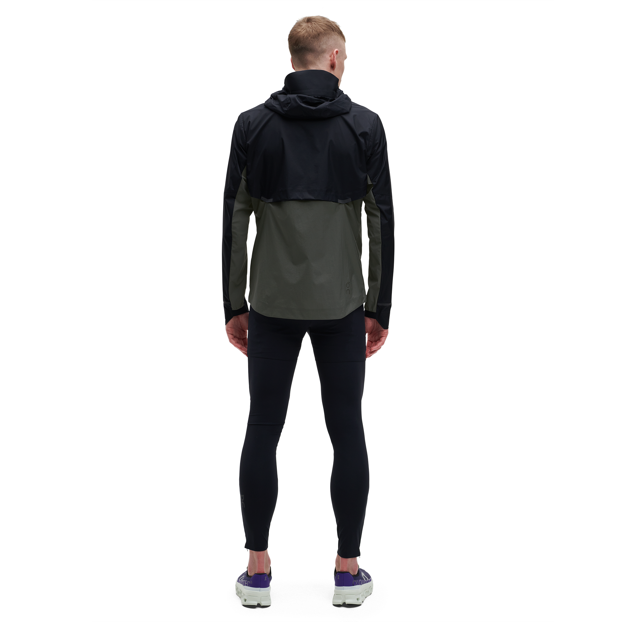 On Weather Jacket Black & Shadow Men Jackets
