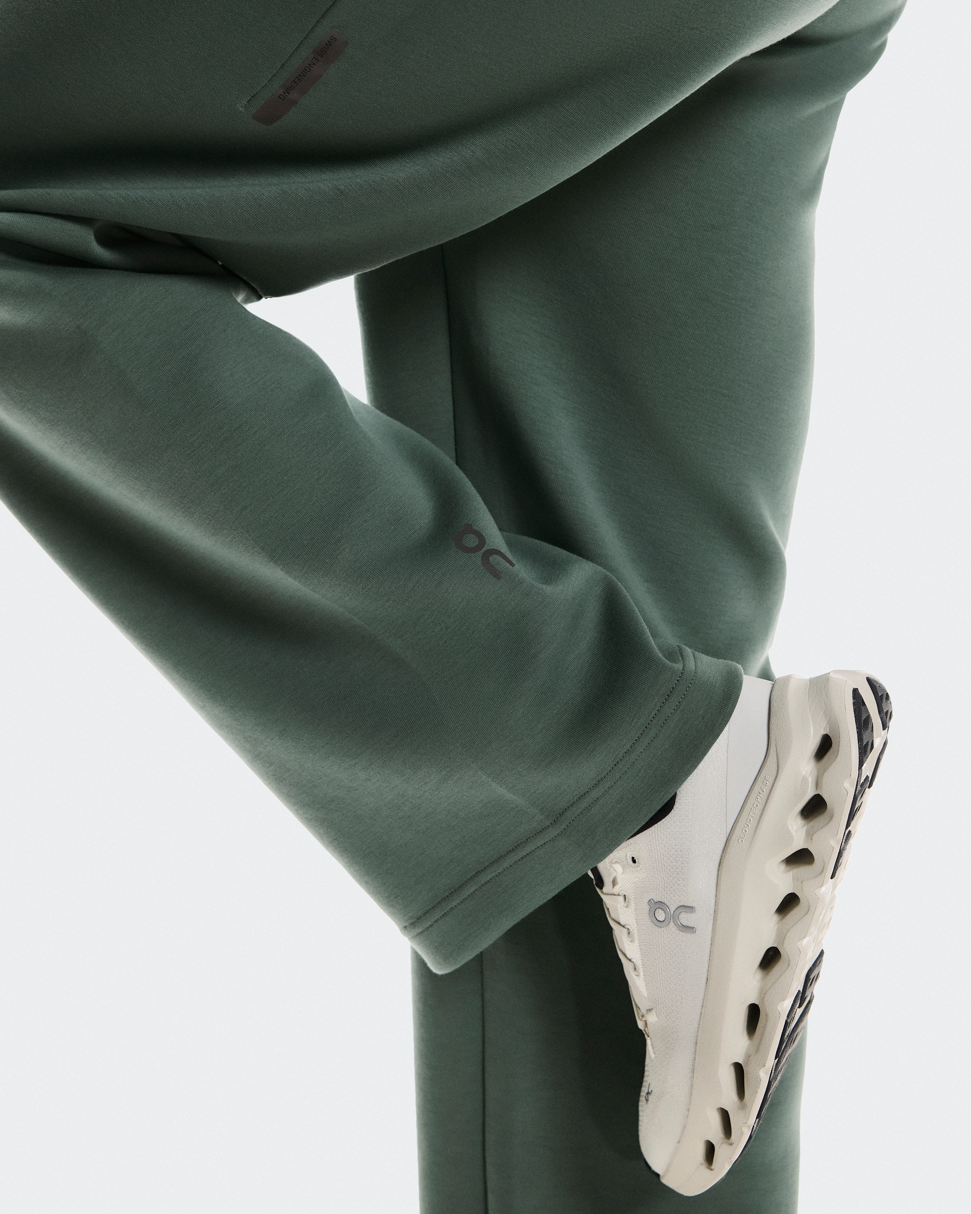 On Focus Tech Sweatpants Olive Women Pants