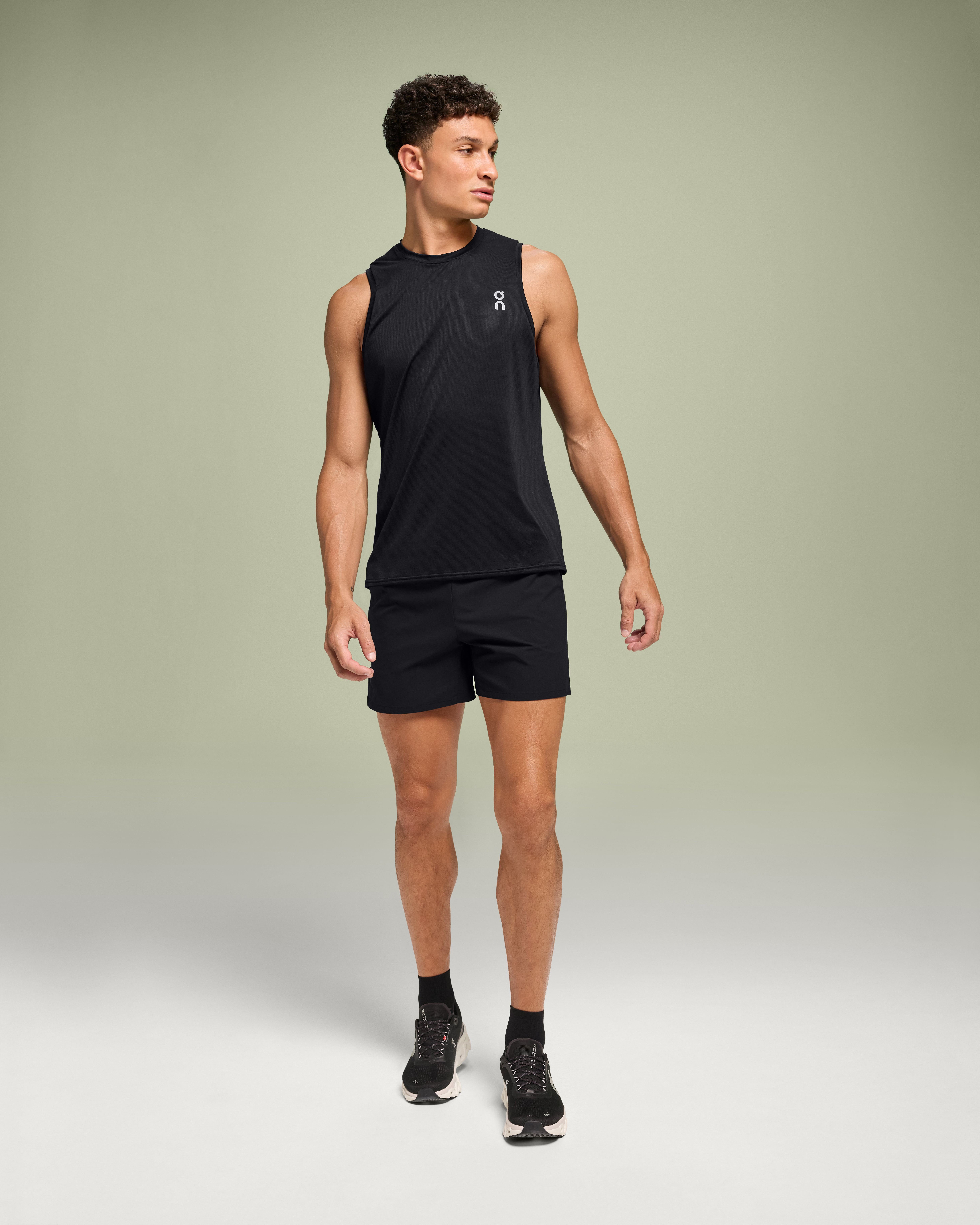 Core Tank Top in Black