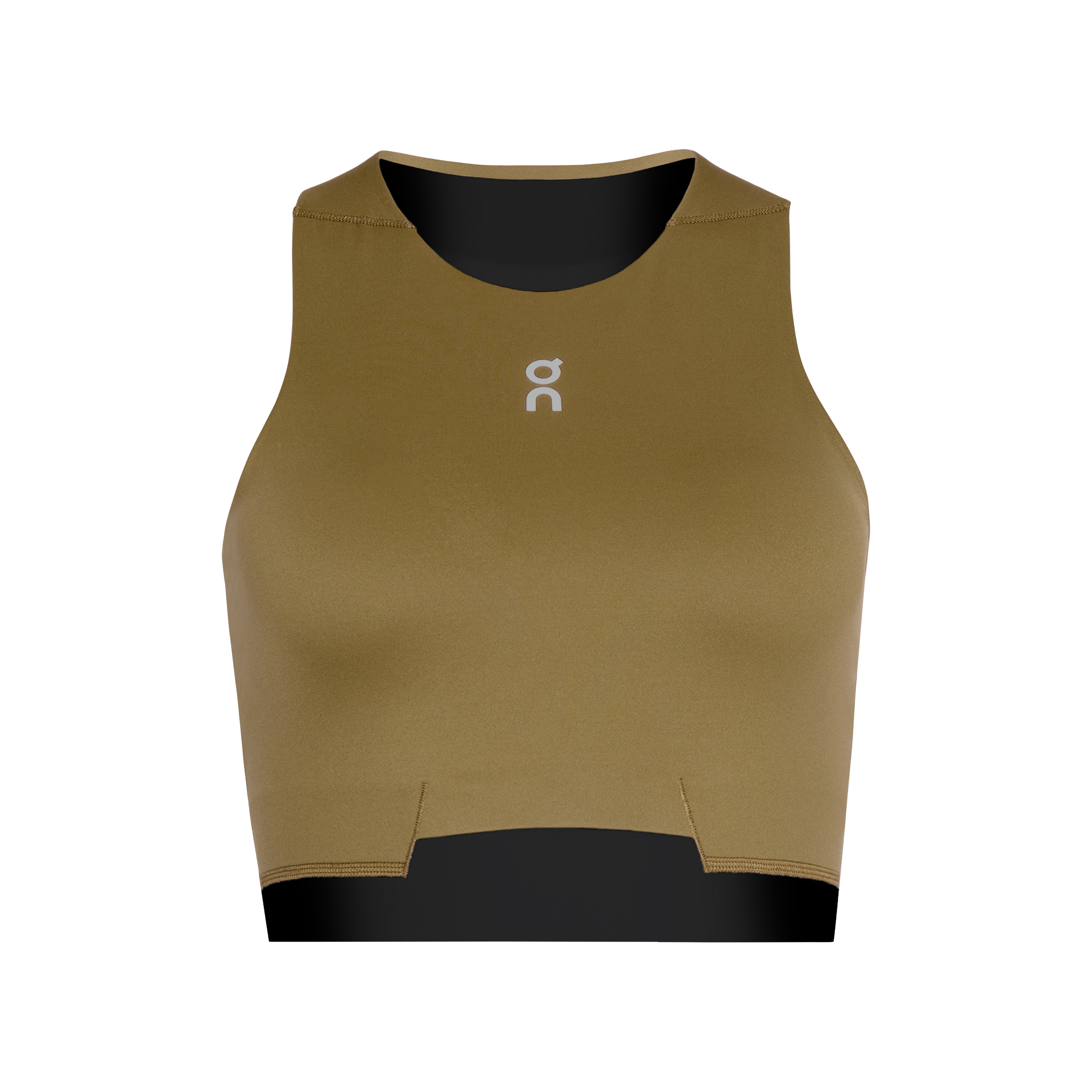 Train 2-in-1 Crop Shirt in Nutmeg