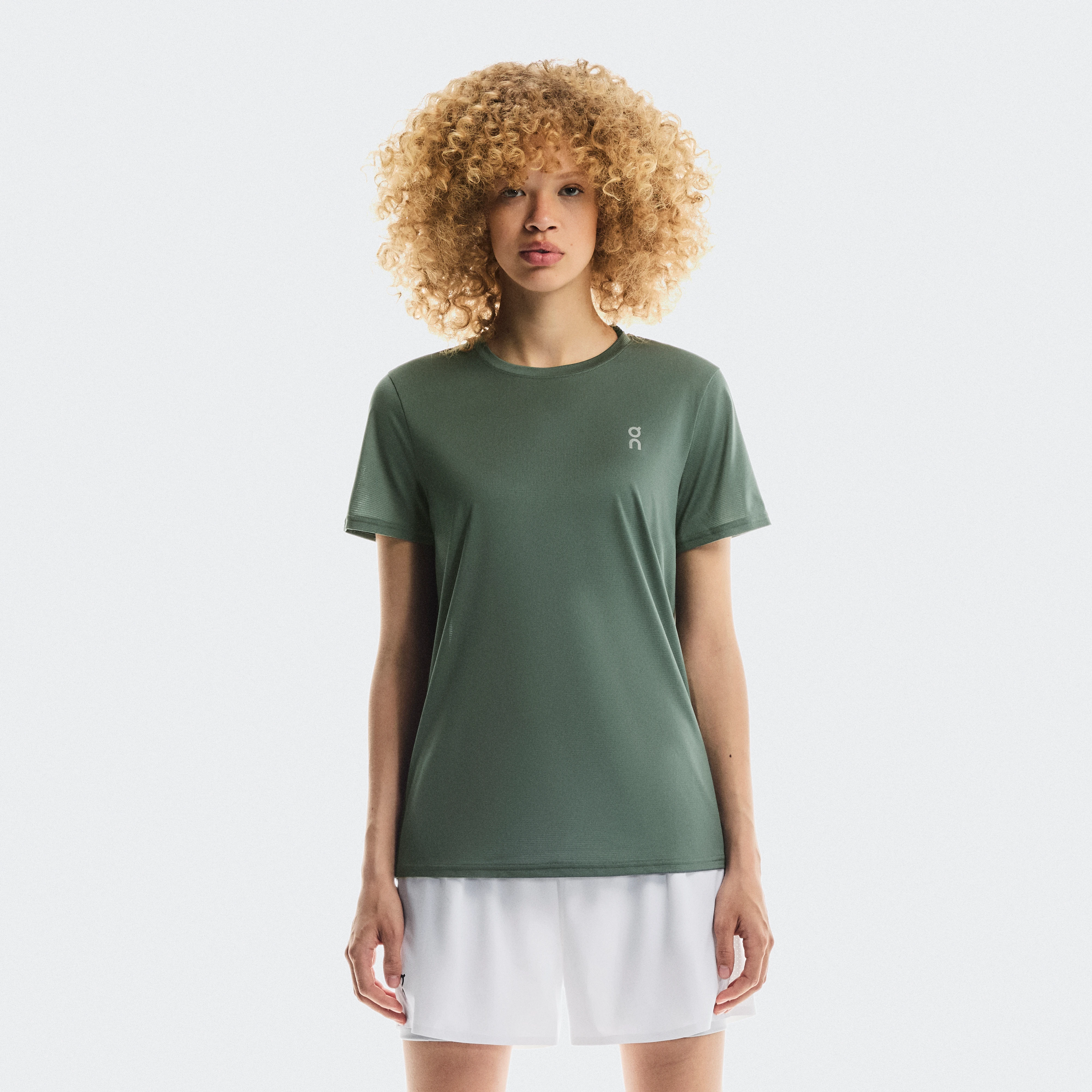 On Core-T Olive Women – Lightweight, versatile, running Tops and t-shirts