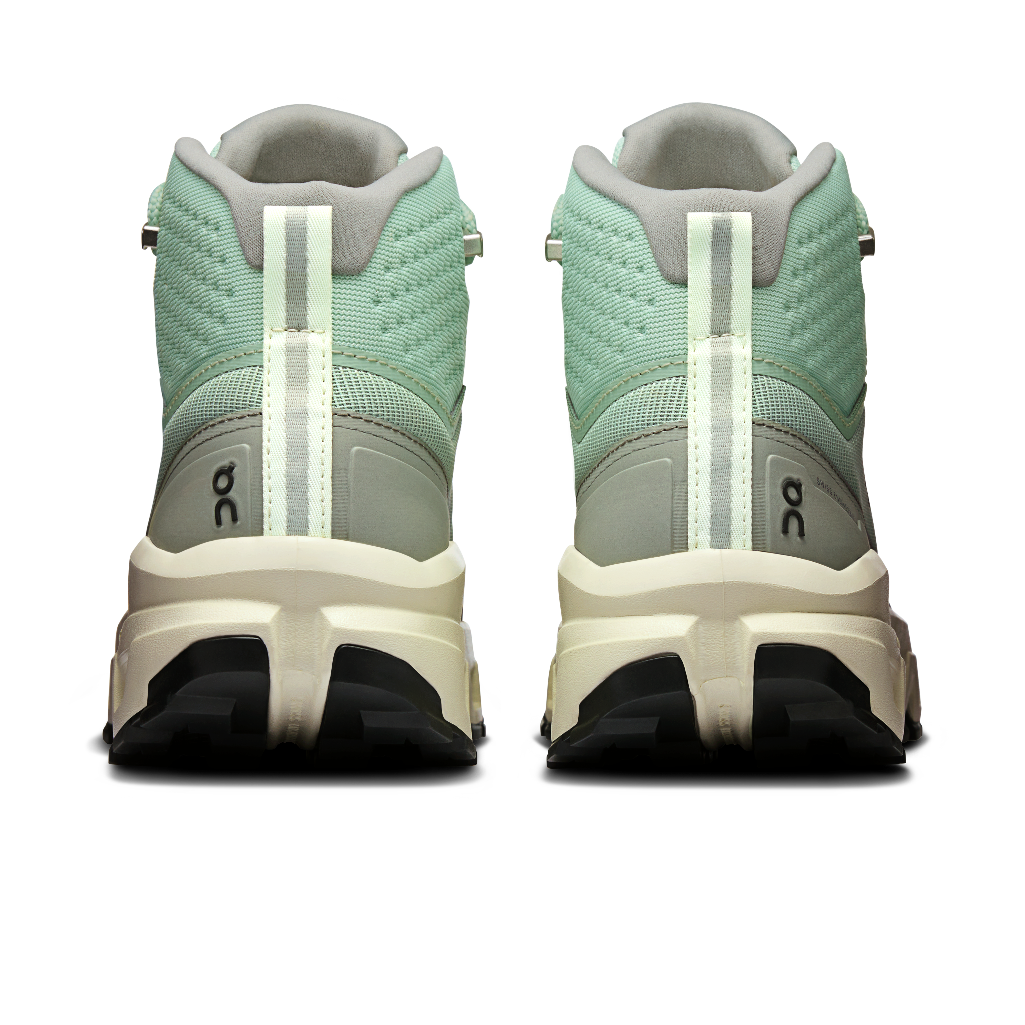 On Cloudrock Mid Waterproof Mineral & Aloe Women Hiking Shoes
