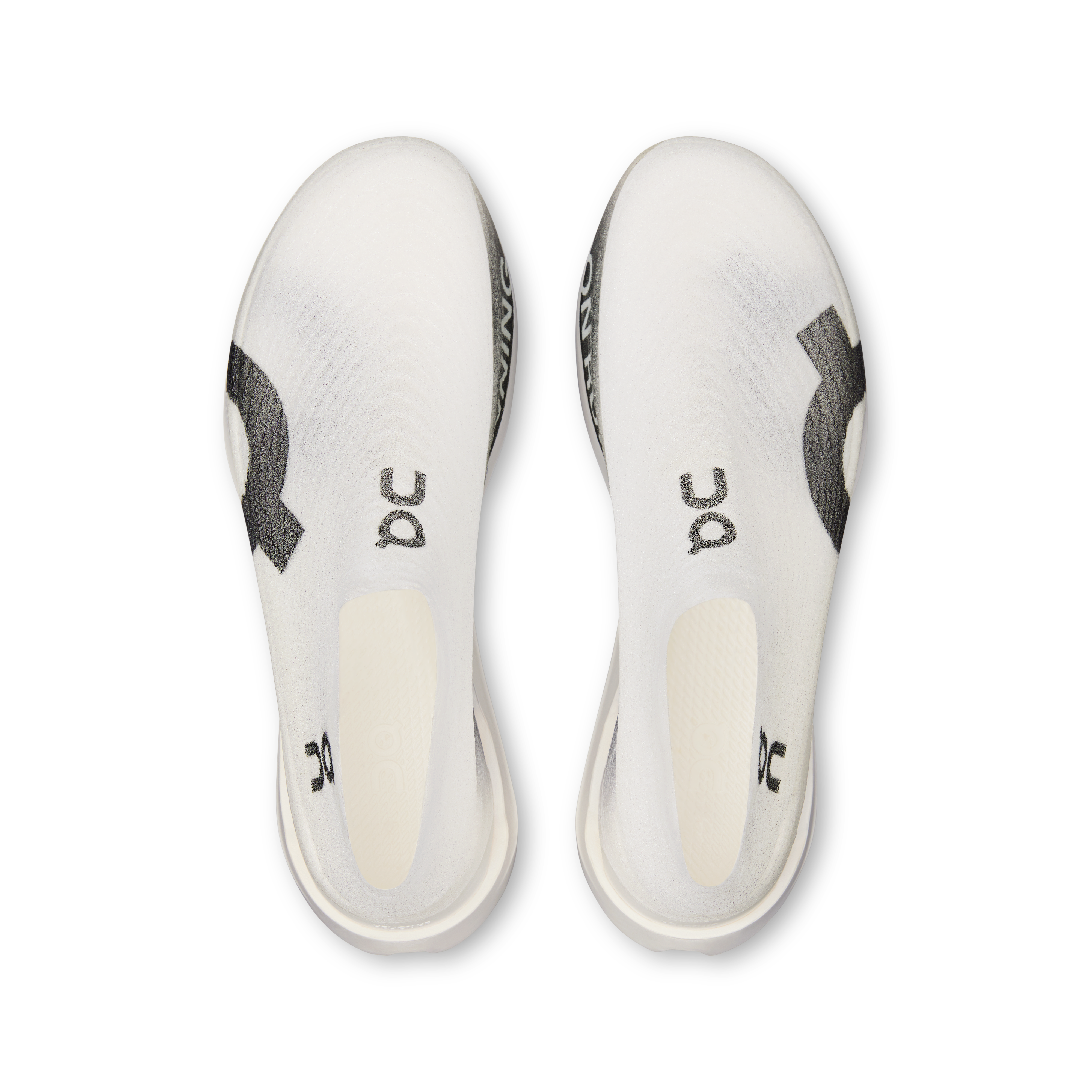 On LightSpray Cloudboom Strike White & Black Unisex Road running Shoes