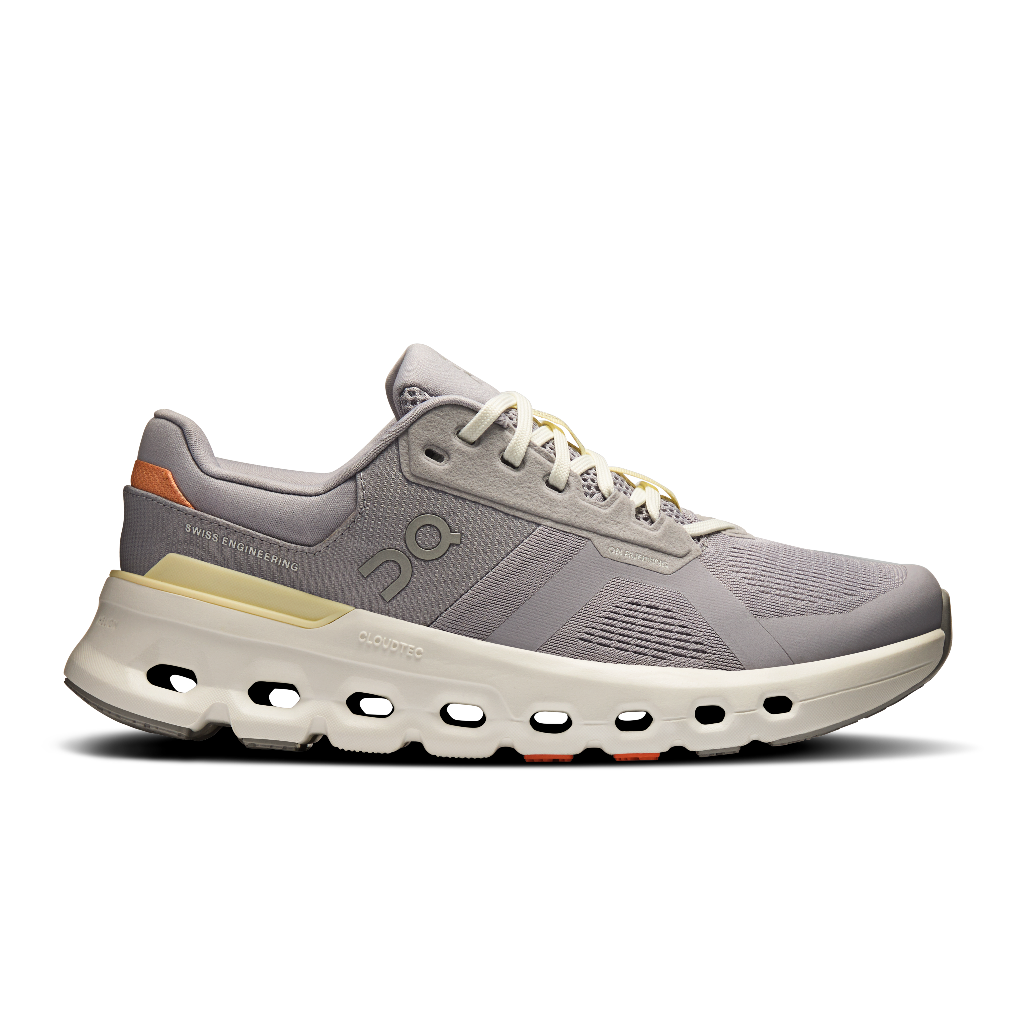 On Cloudrunner 2 Lilac & Ivory Women – Road running, cushioned support, Helion™ superfoam Shoes