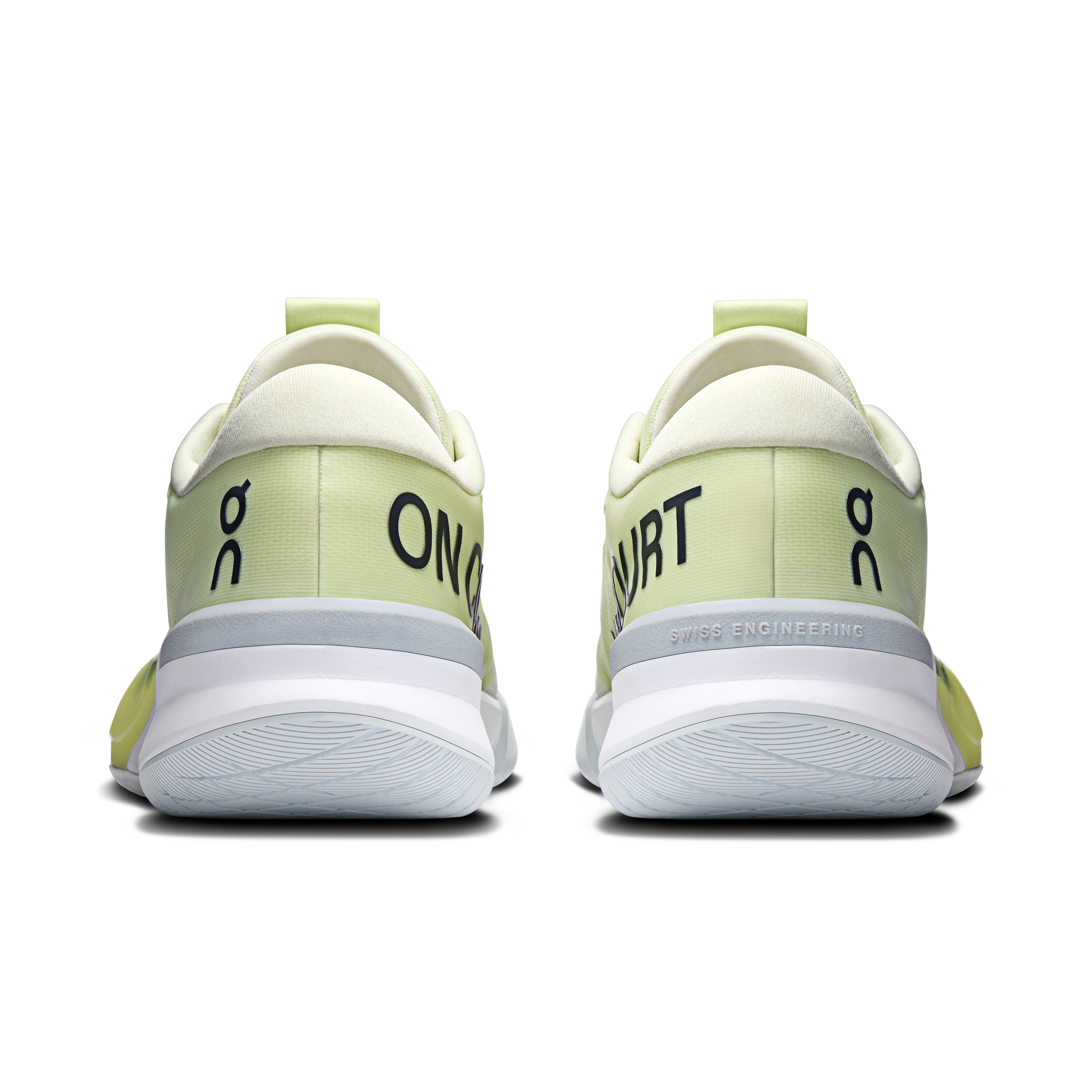 On THE ROGER Pro 3 Linen & Lime Men Tennis Shoes