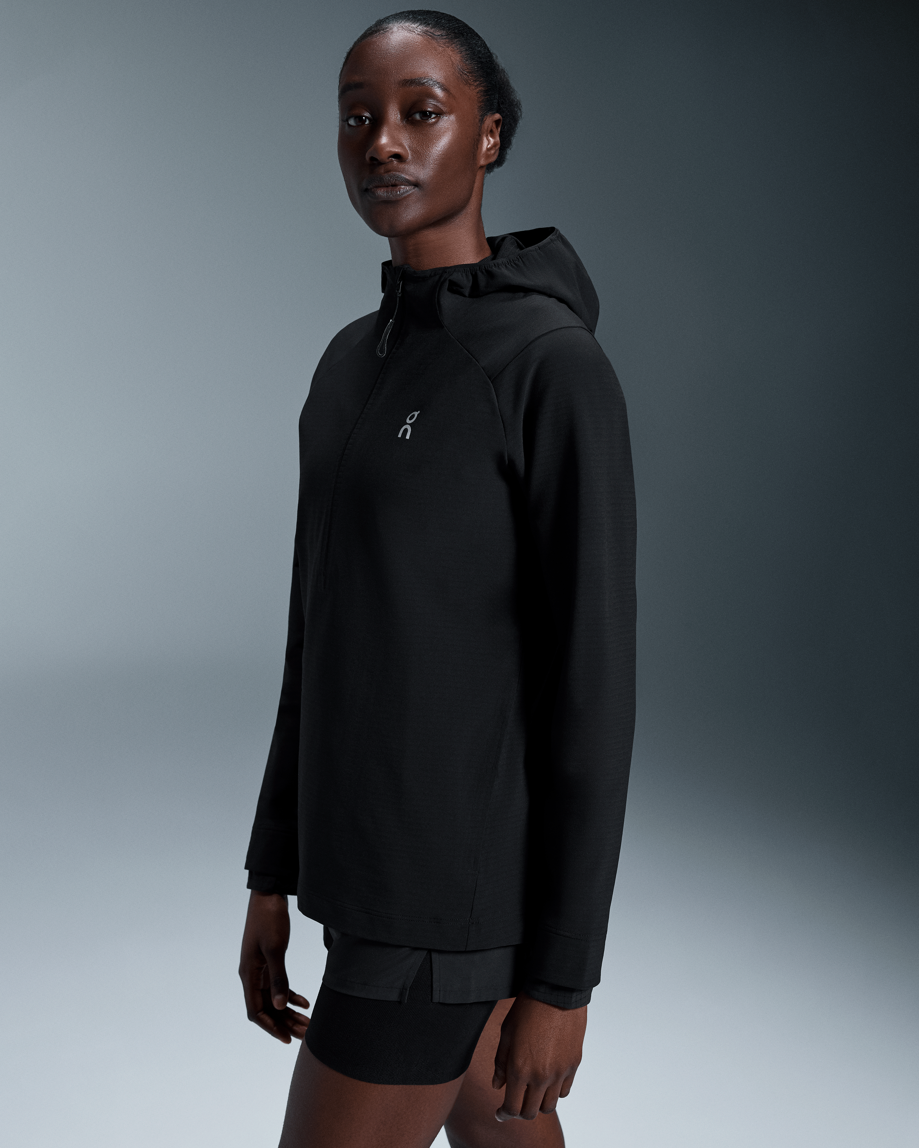On Pace Hoodie Black Women Hoodies and sweatshirts