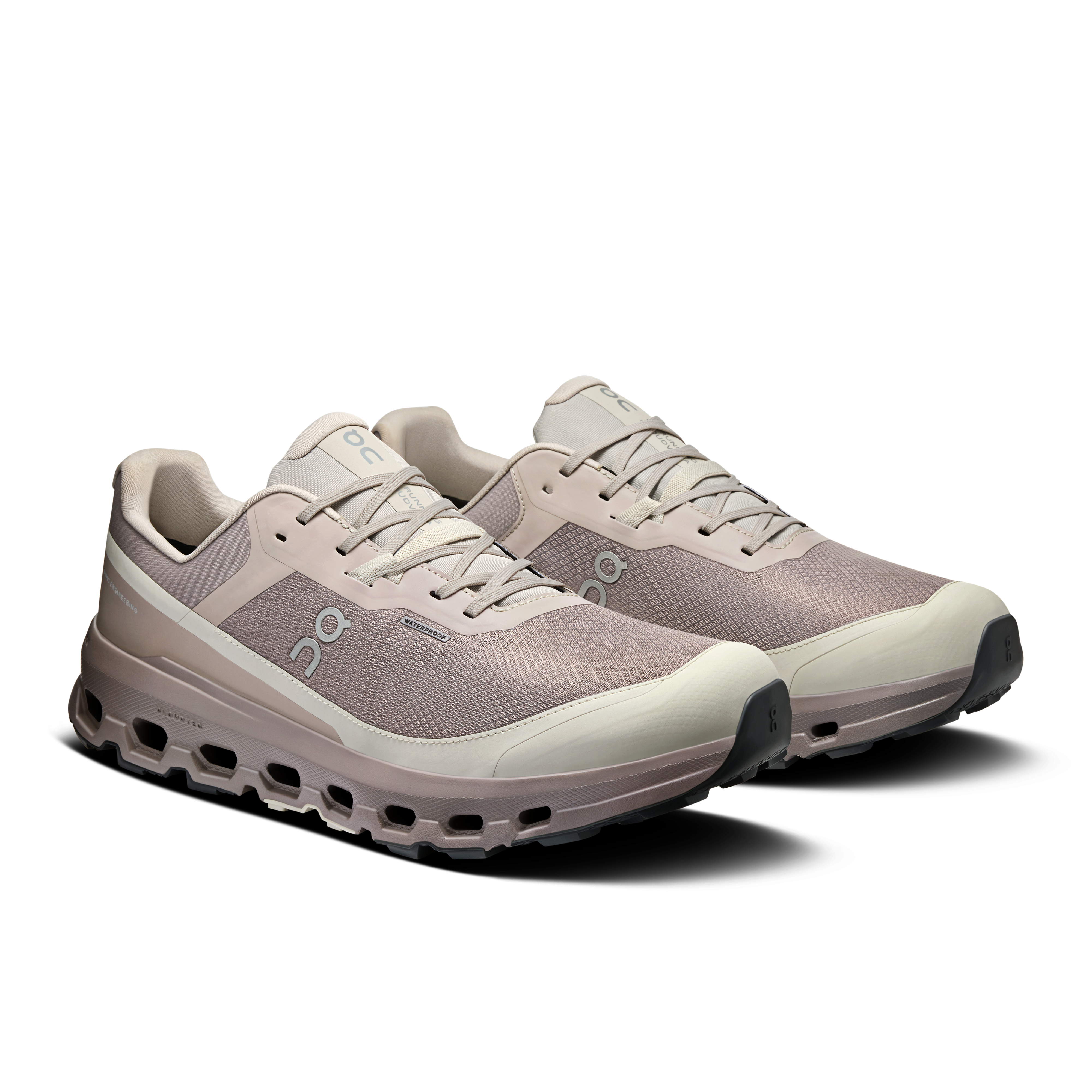 On Cloudvista 2 Waterproof Fog & Cinder Men Trail running Shoes