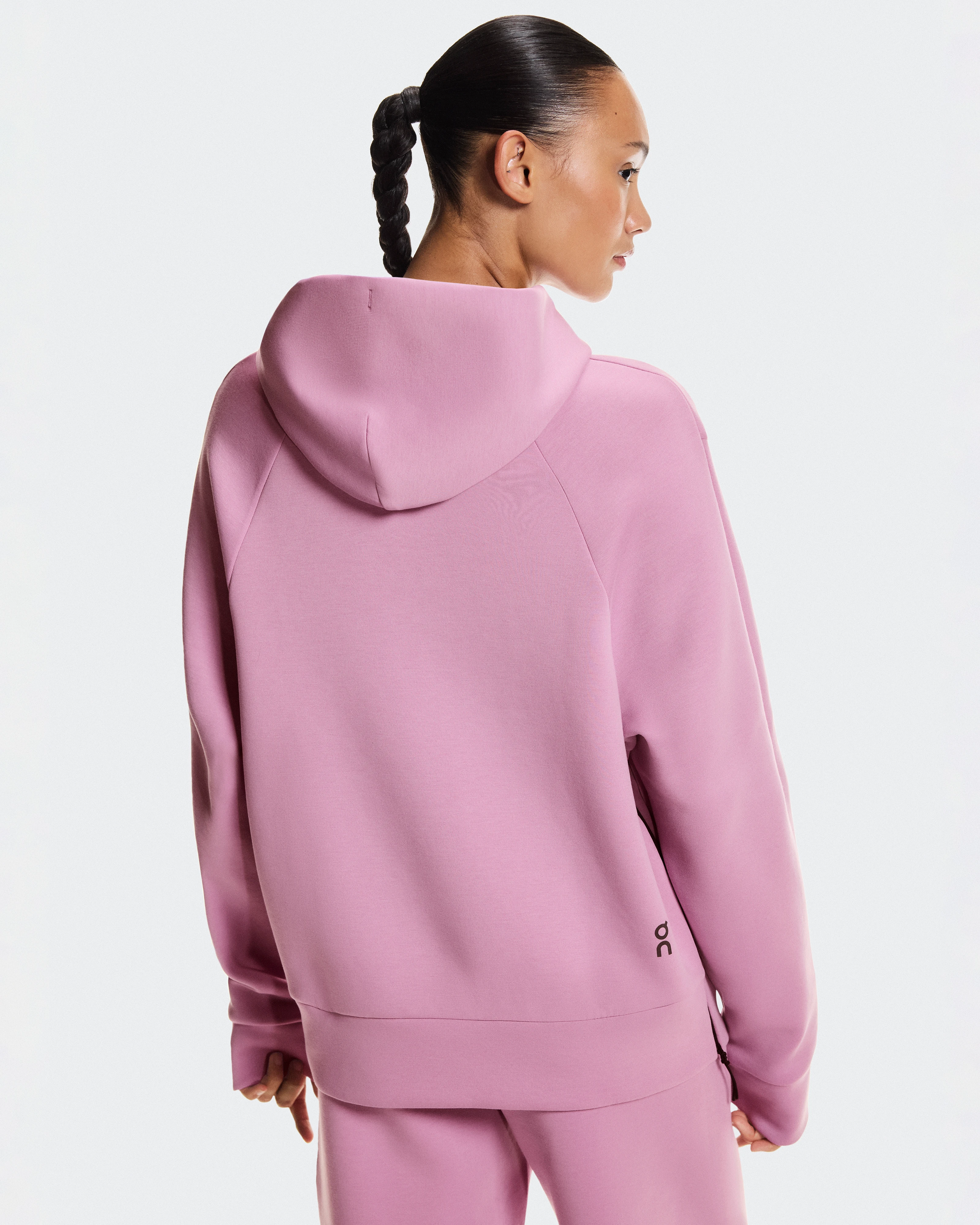 On Focus Tech Hoodie Sakura Women Hoodies and sweatshirts