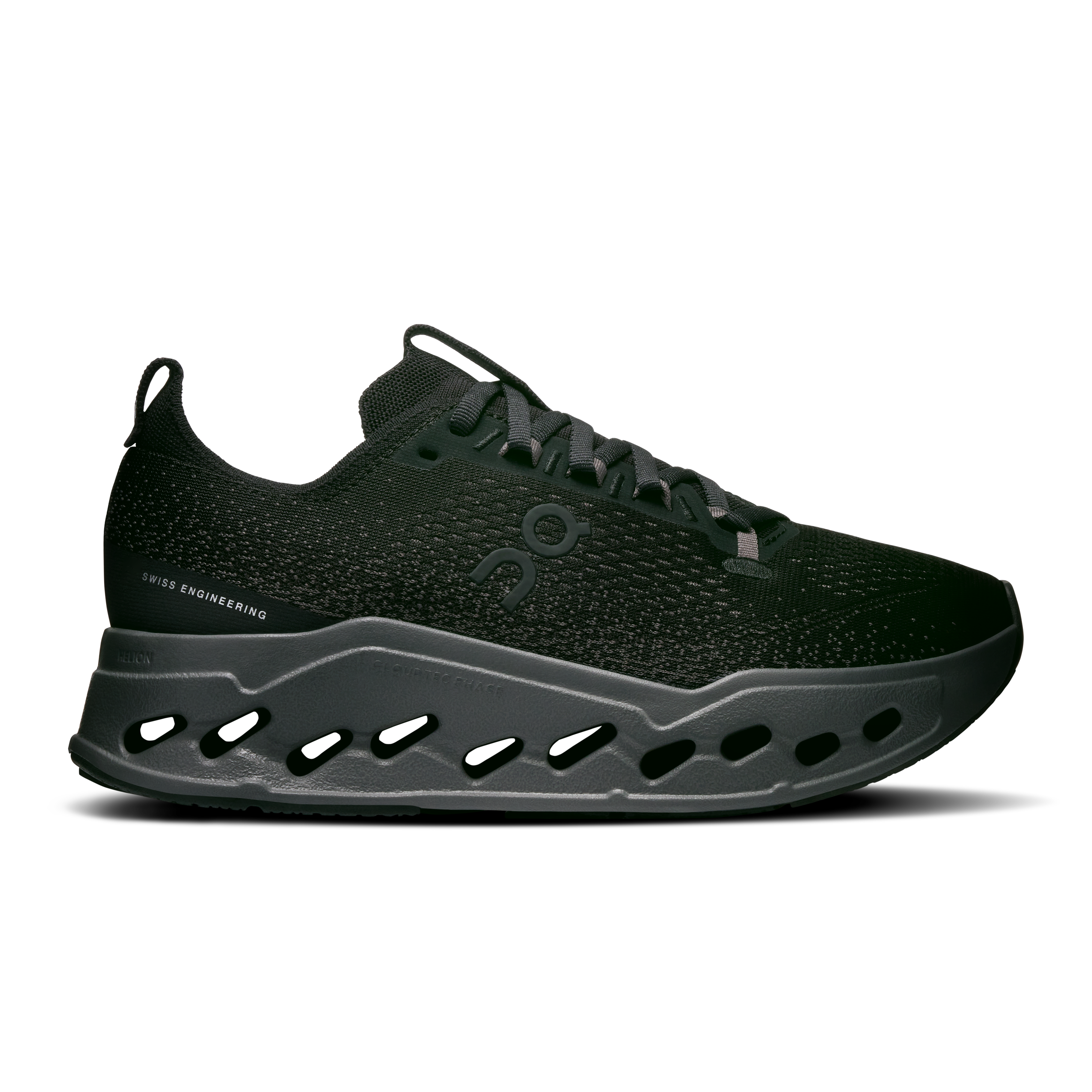 Cloudsurfer Max Wide Road Running Shoe in Black/Eclipse