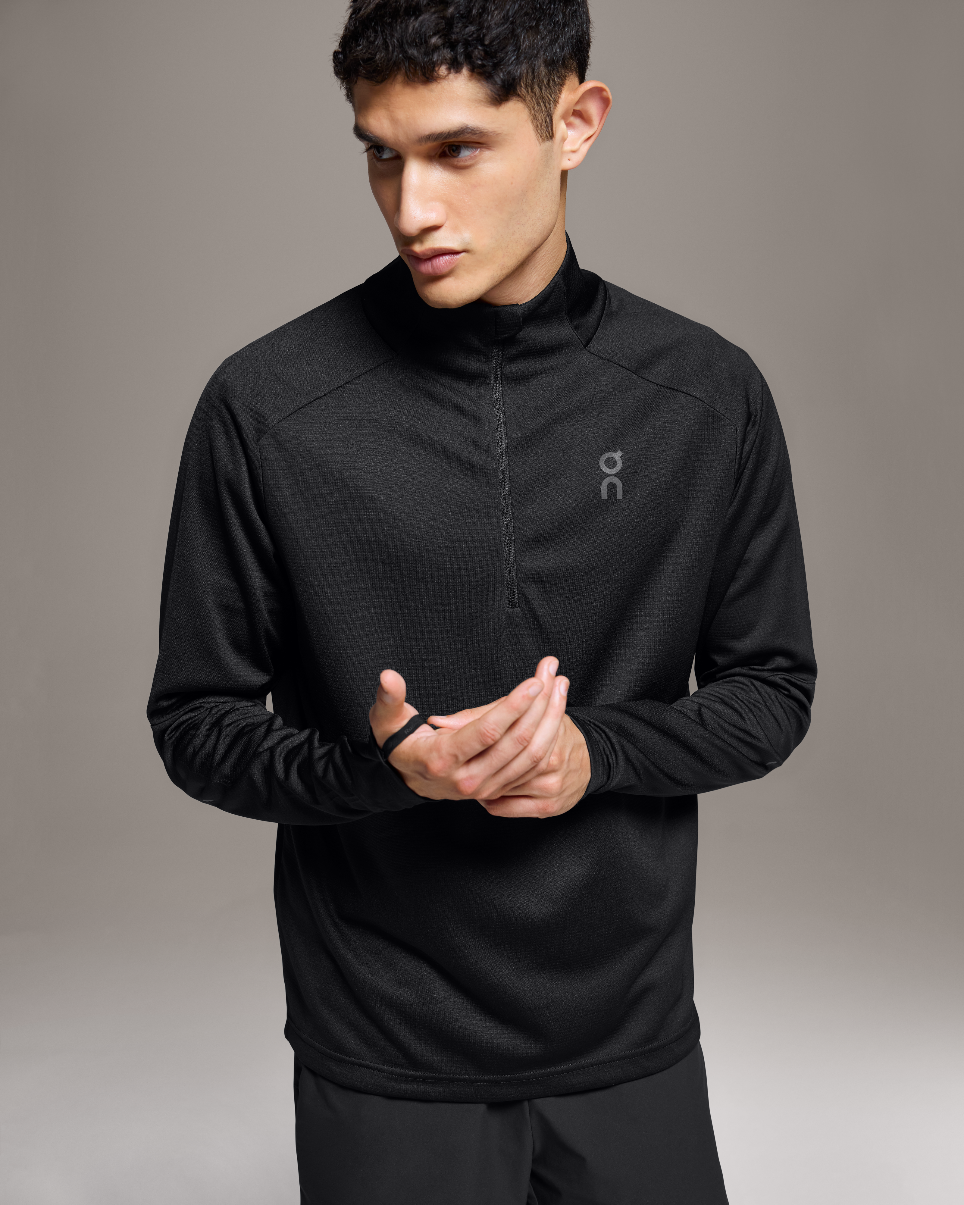 On Climate Shirt Black Men Hoodies and sweatshirts
