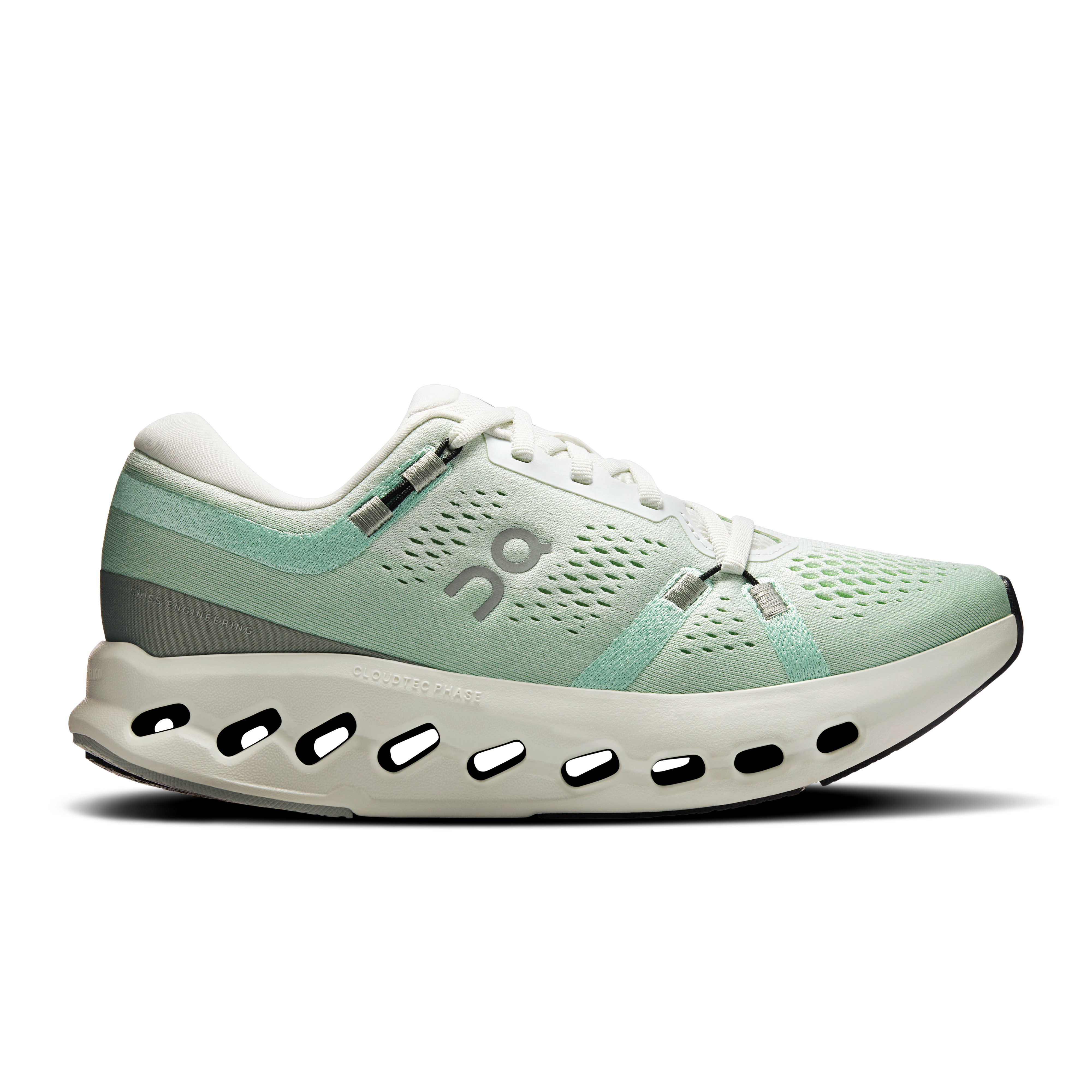 Cloudsurfer 2 Road Running Shoe in Ivory/Creek