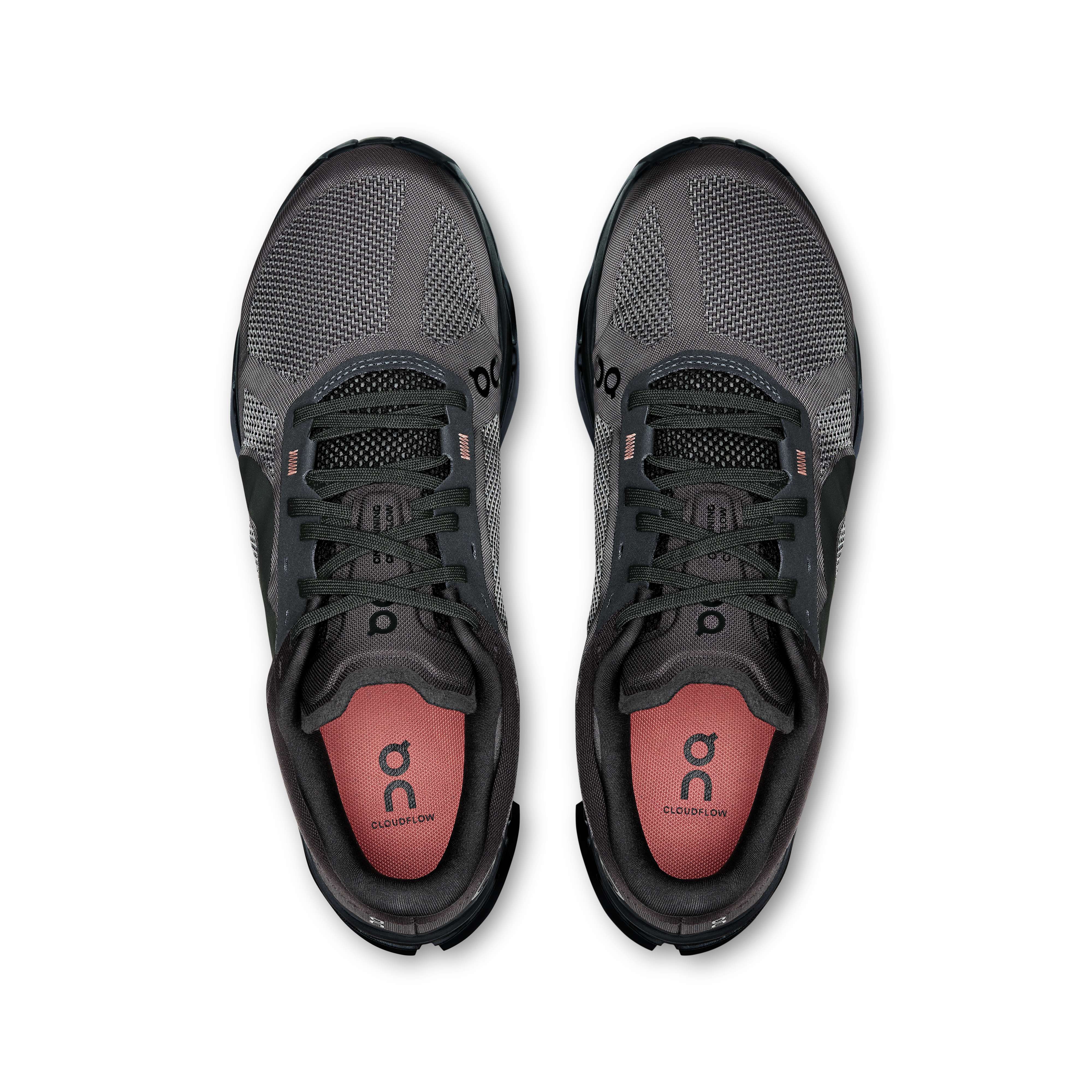 On Cloudflow 5 Black & Black Men Road running Shoes