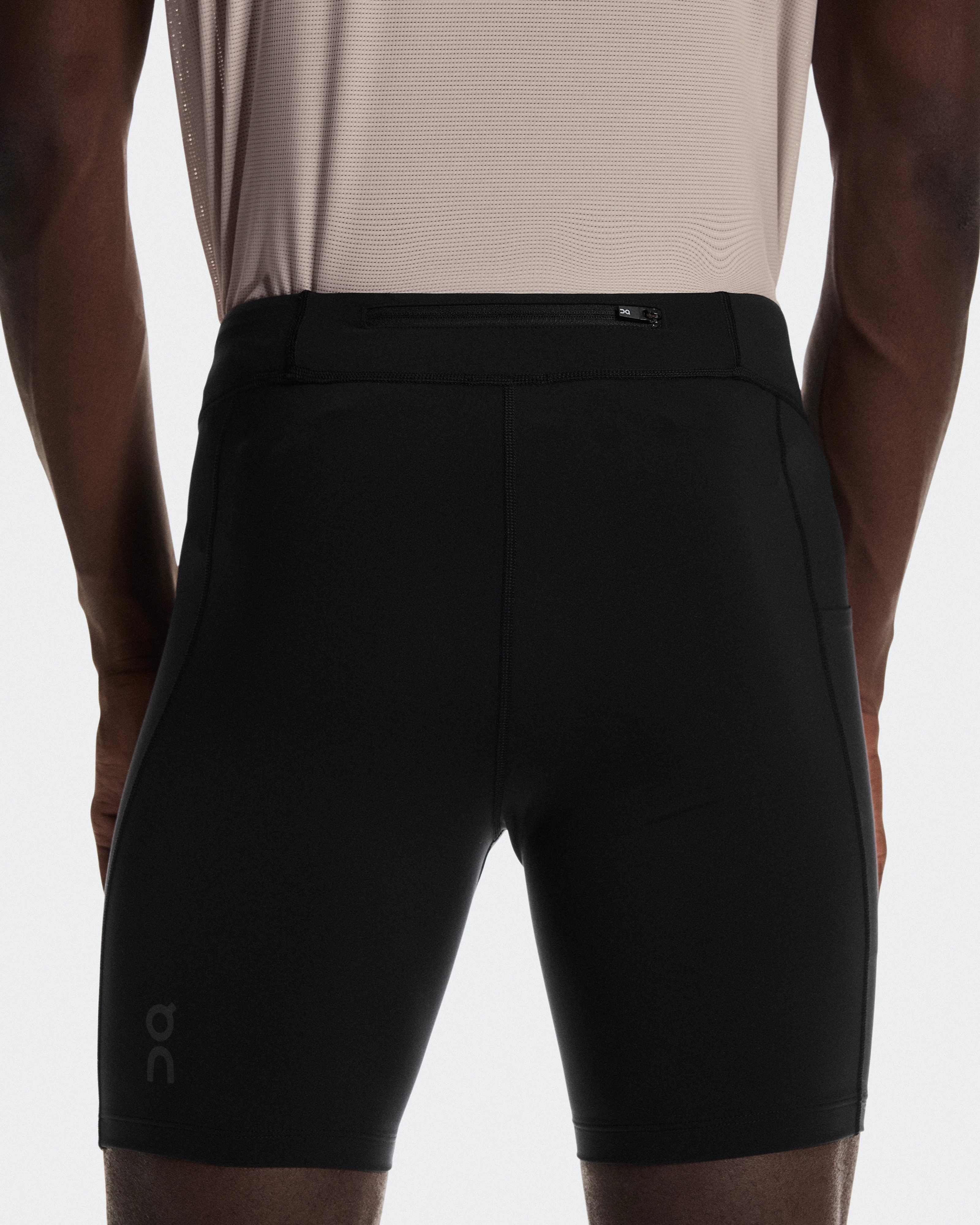 On 8" Performance Tights Black Men Tights