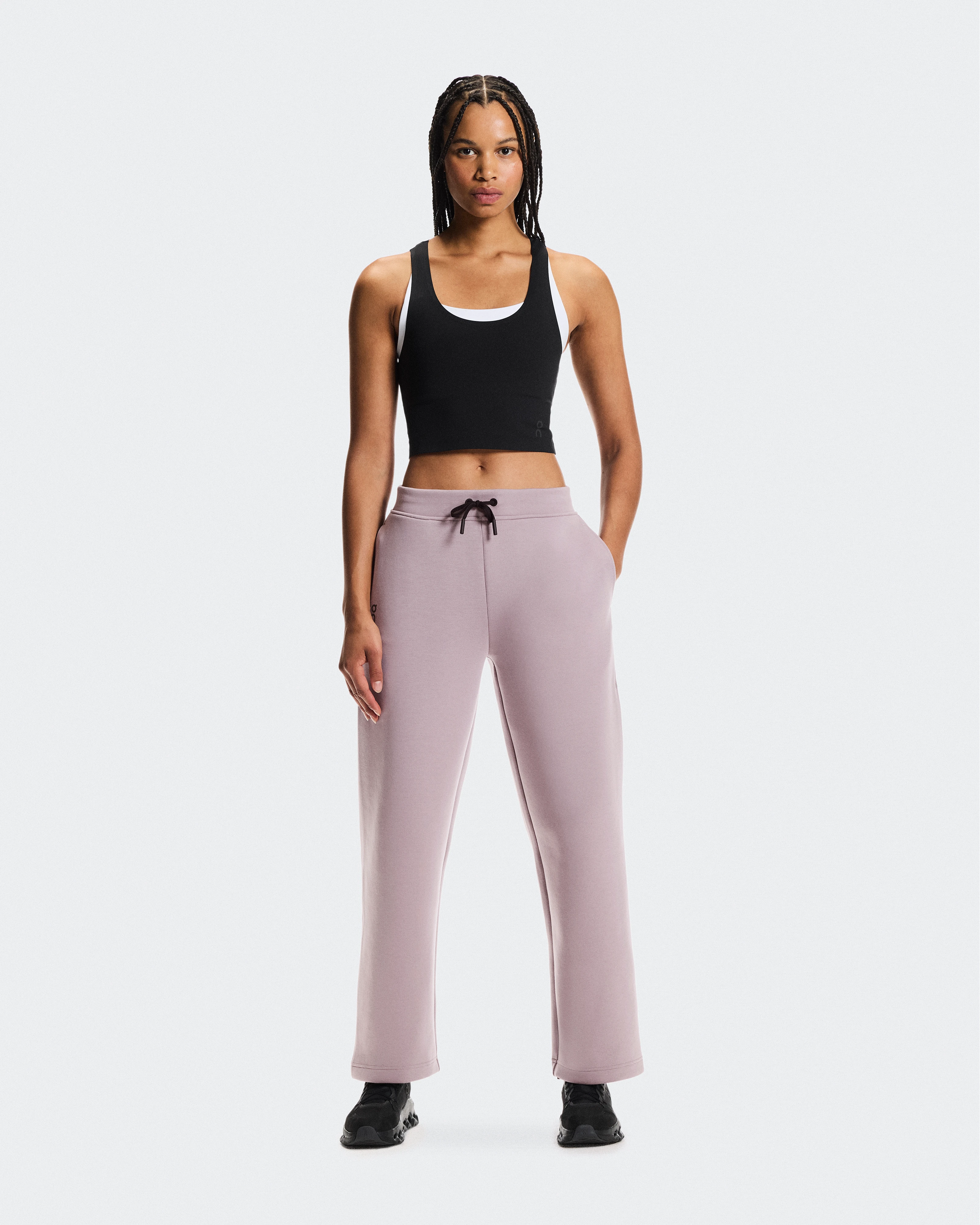On Focus Tech Sweatpants Heron Women Pants