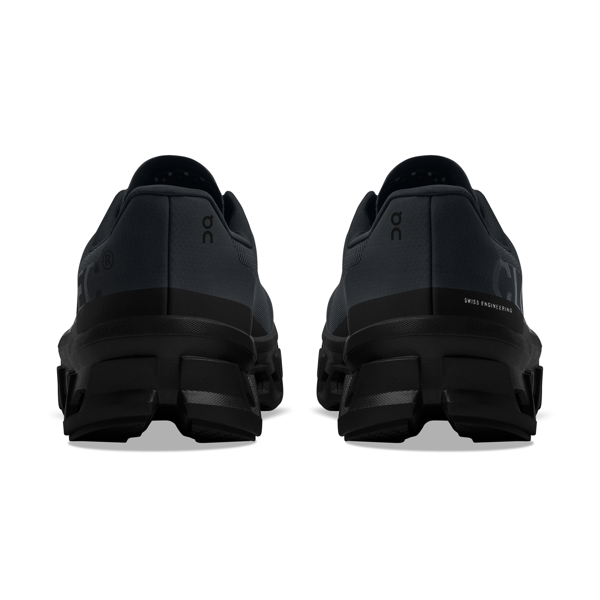 On Cloudmonster All Black Men Road running Shoes