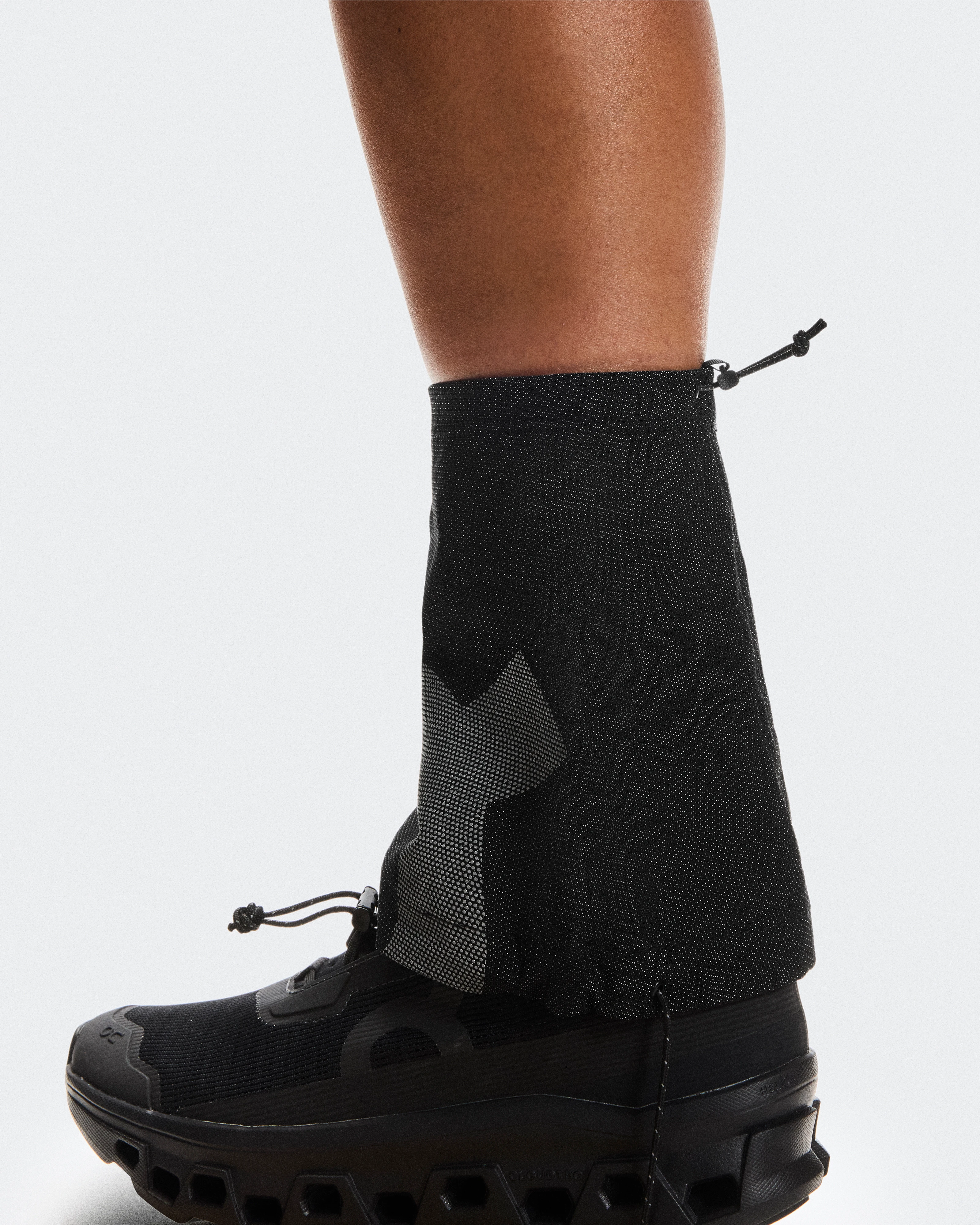 On Trail Shoe Gaiter Black Unisex Shoe gaiters