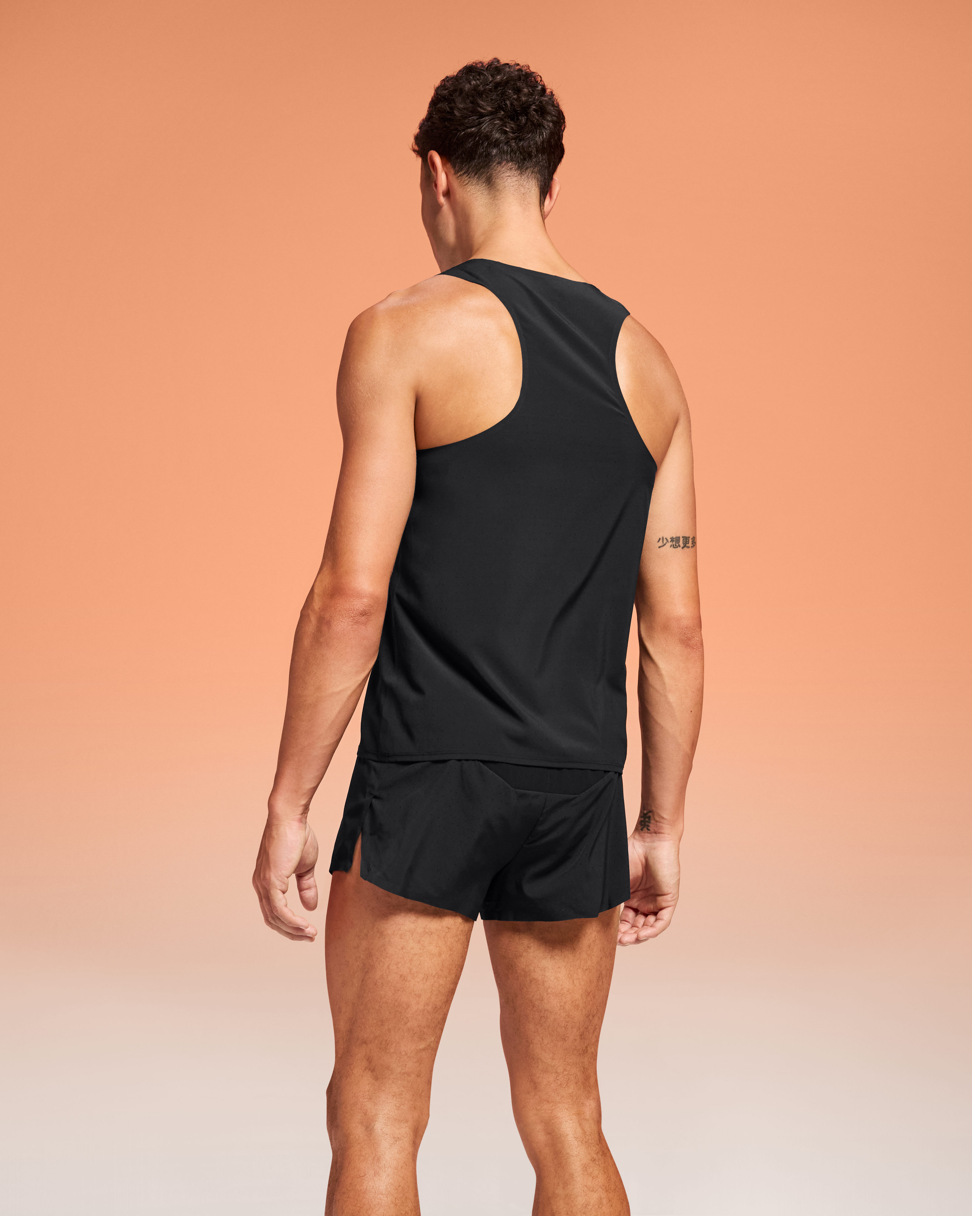 On Race Shorts Black Men Shorts