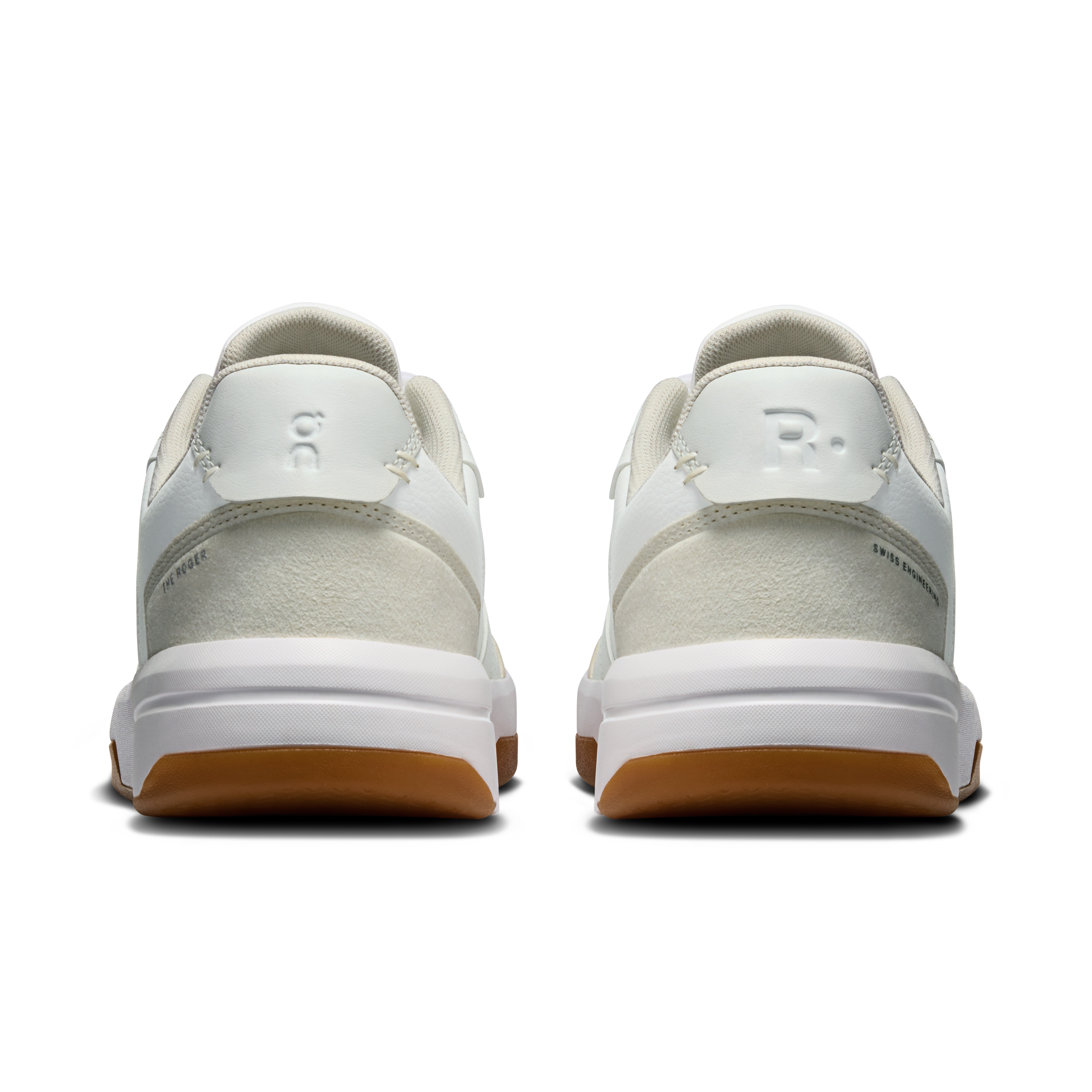 On THE ROGER Clubhouse White & Ivory Men Tennis Shoes