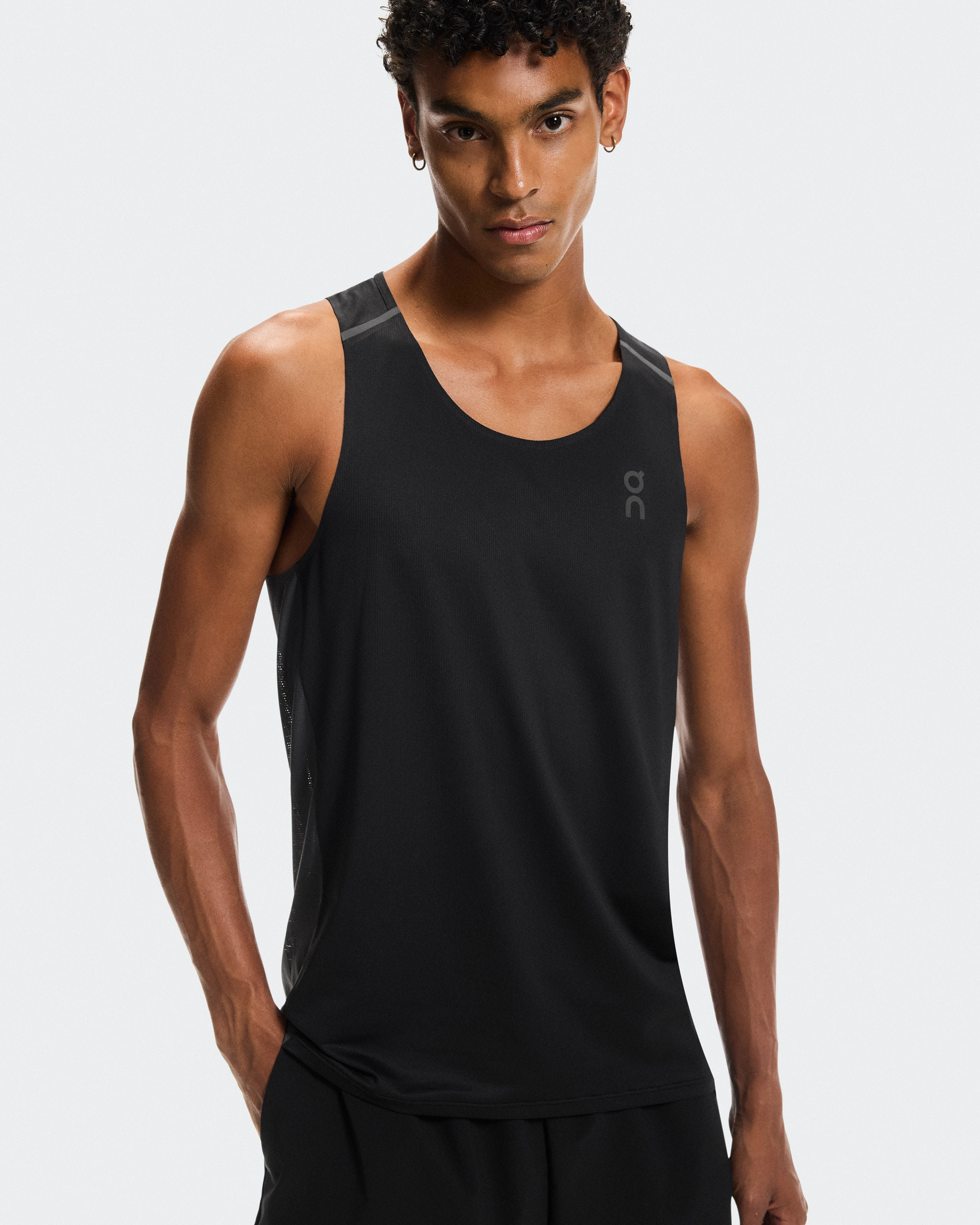 On Performance Tank Black & Eclipse Men Tops and t-shirts