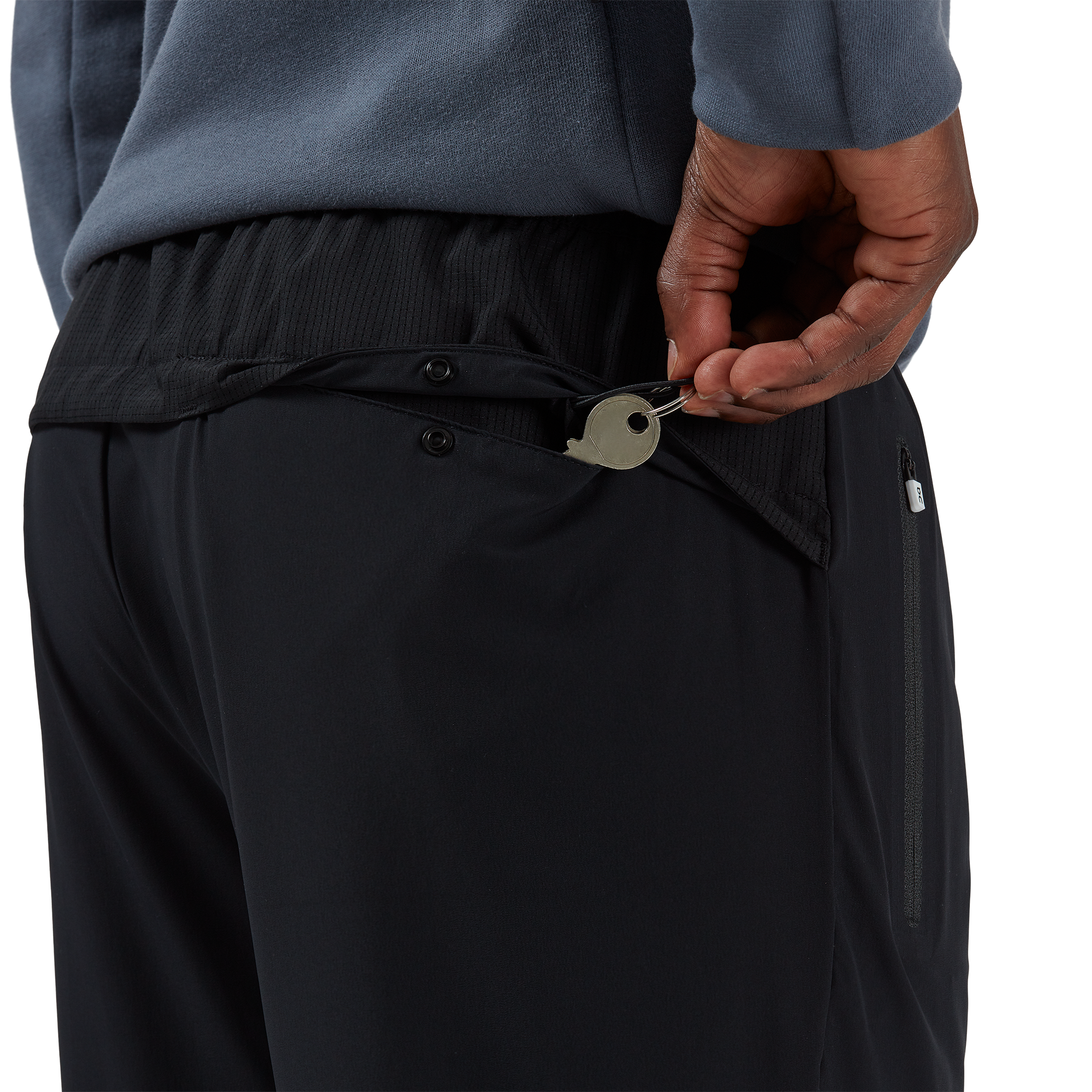 On Track Pants Black Men Pants