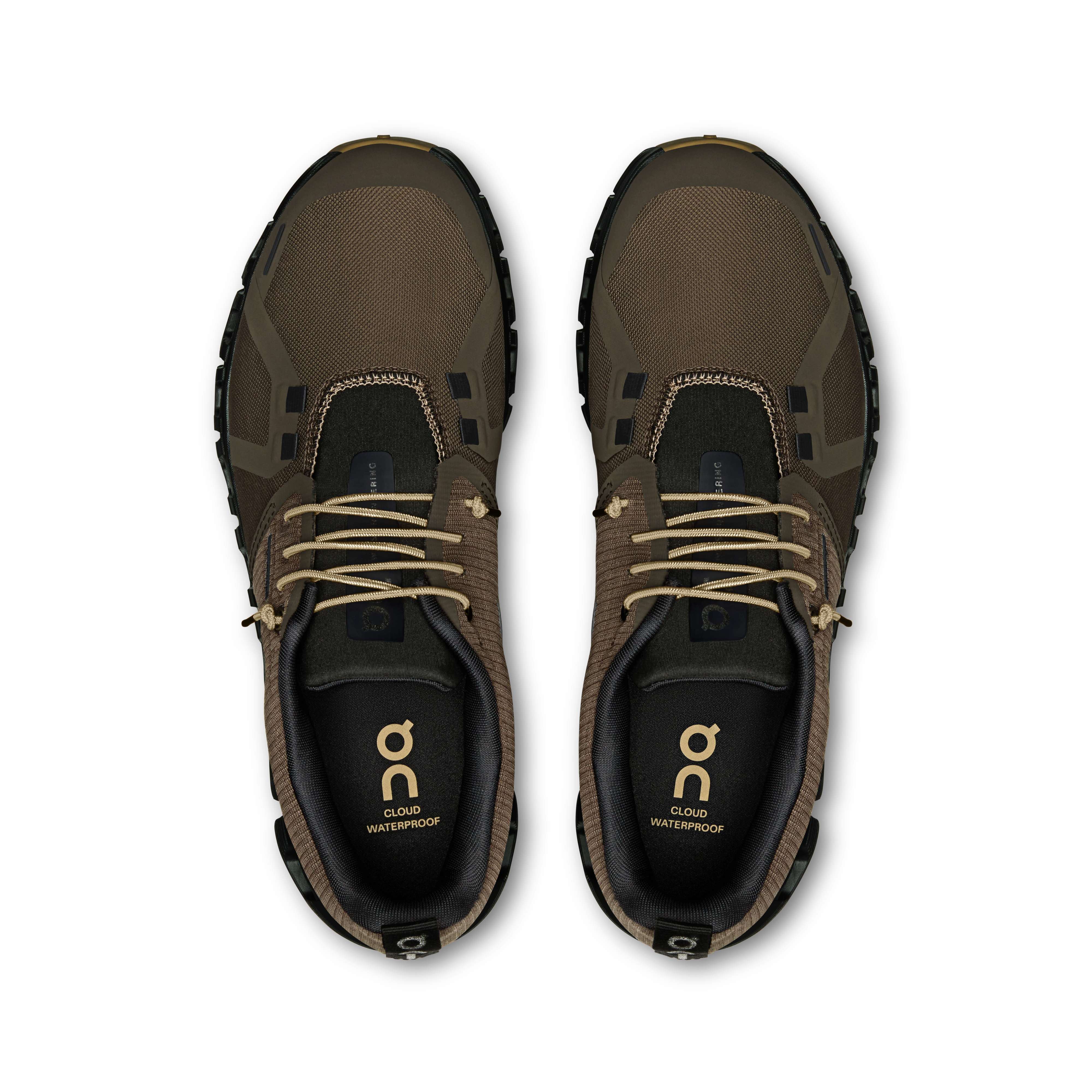 On Cloud 6 Waterproof Grizzly & Black Women Active life Shoes