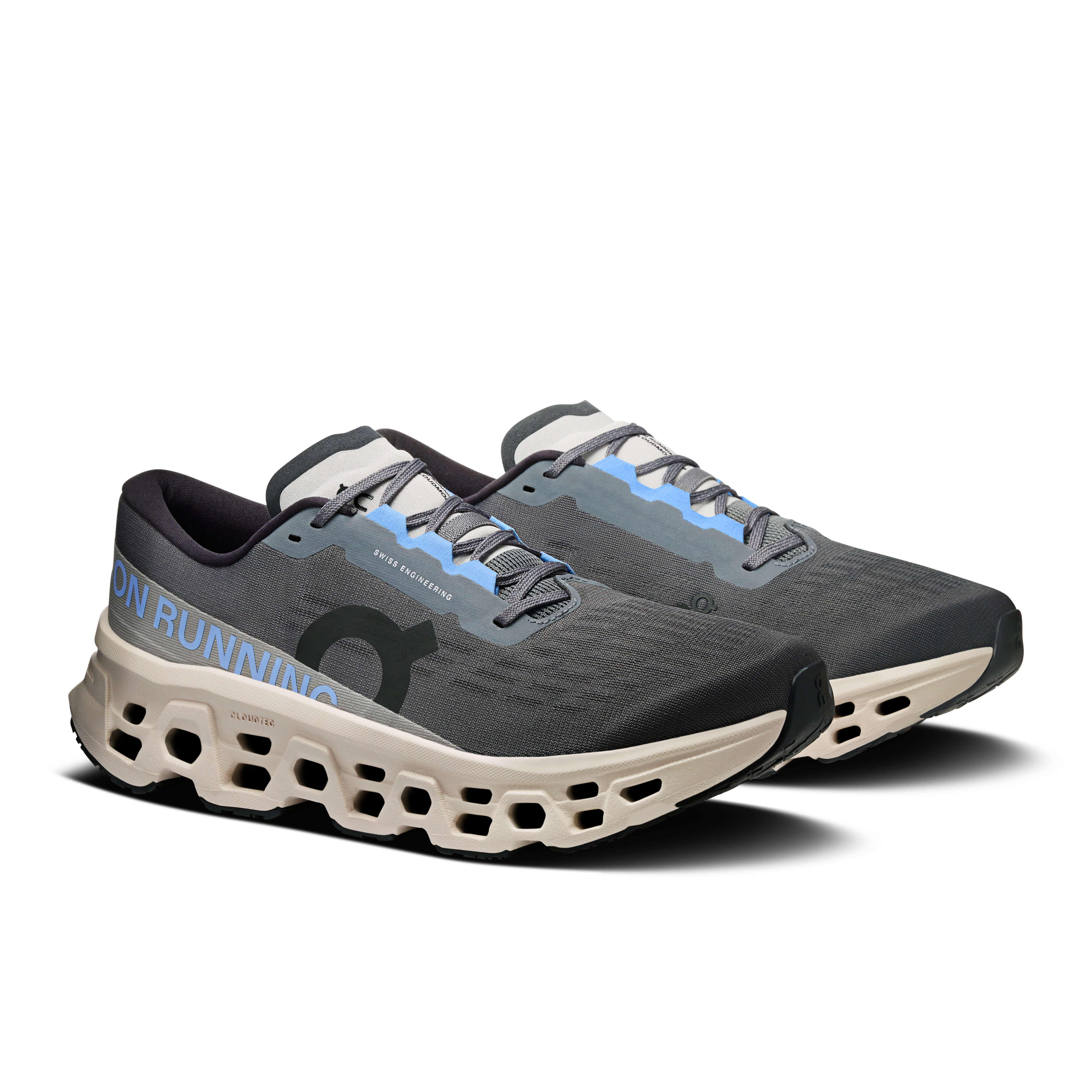 On Cloudmonster 3 Rock & Silver Men Road running Shoes