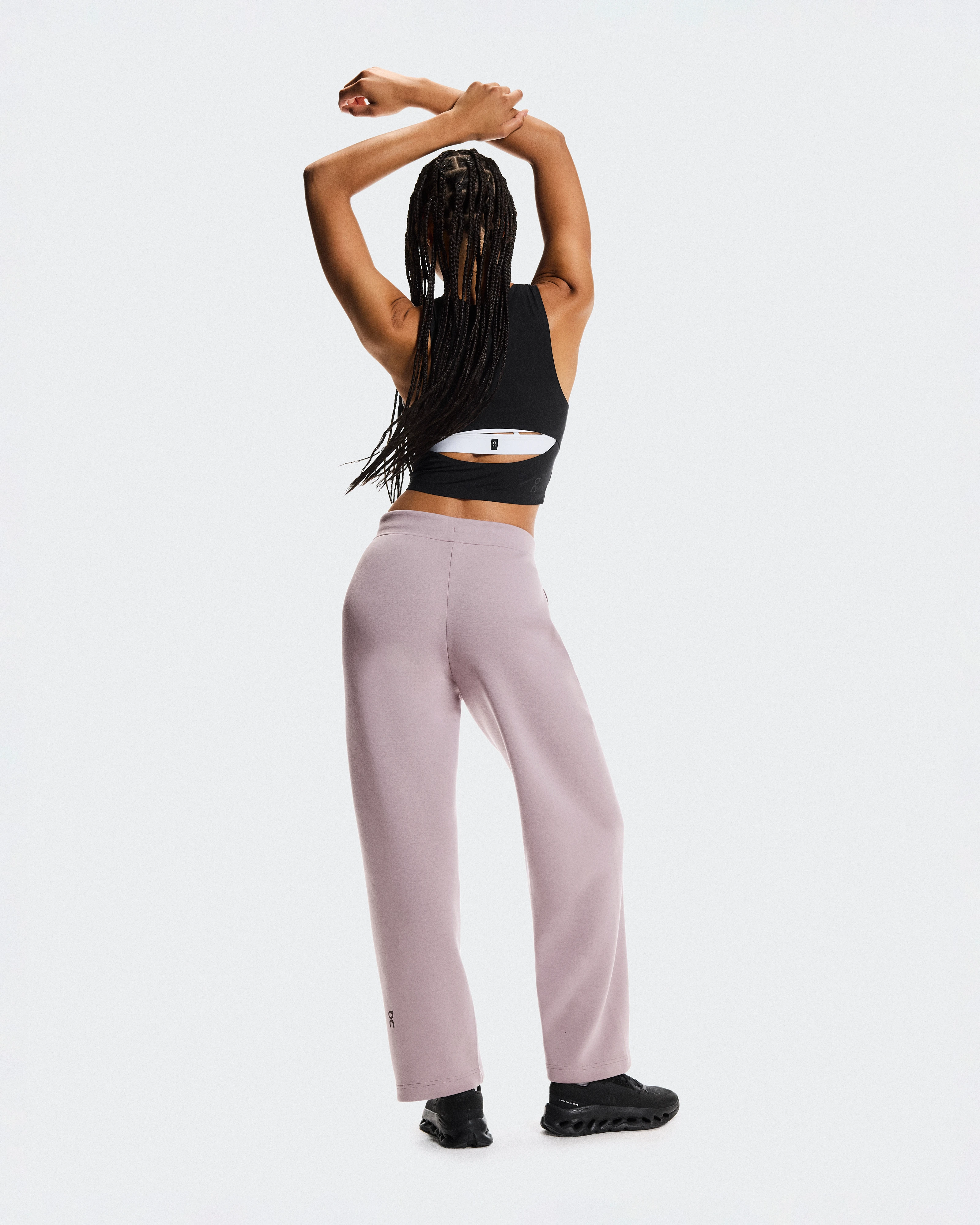 On Focus Tech Sweatpants Heron Women Pants
