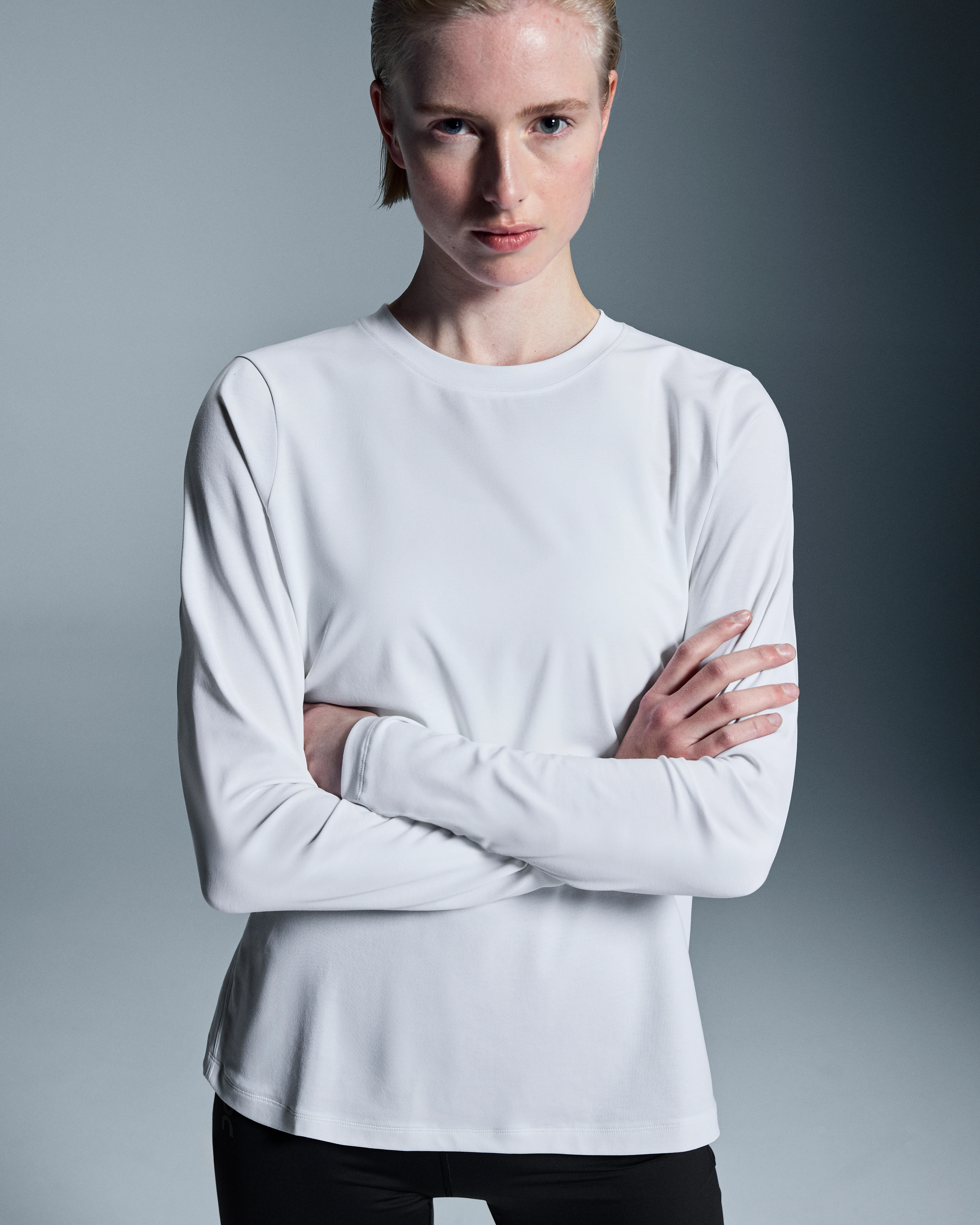 On Focus Long-T White Women Tops and t-shirts
