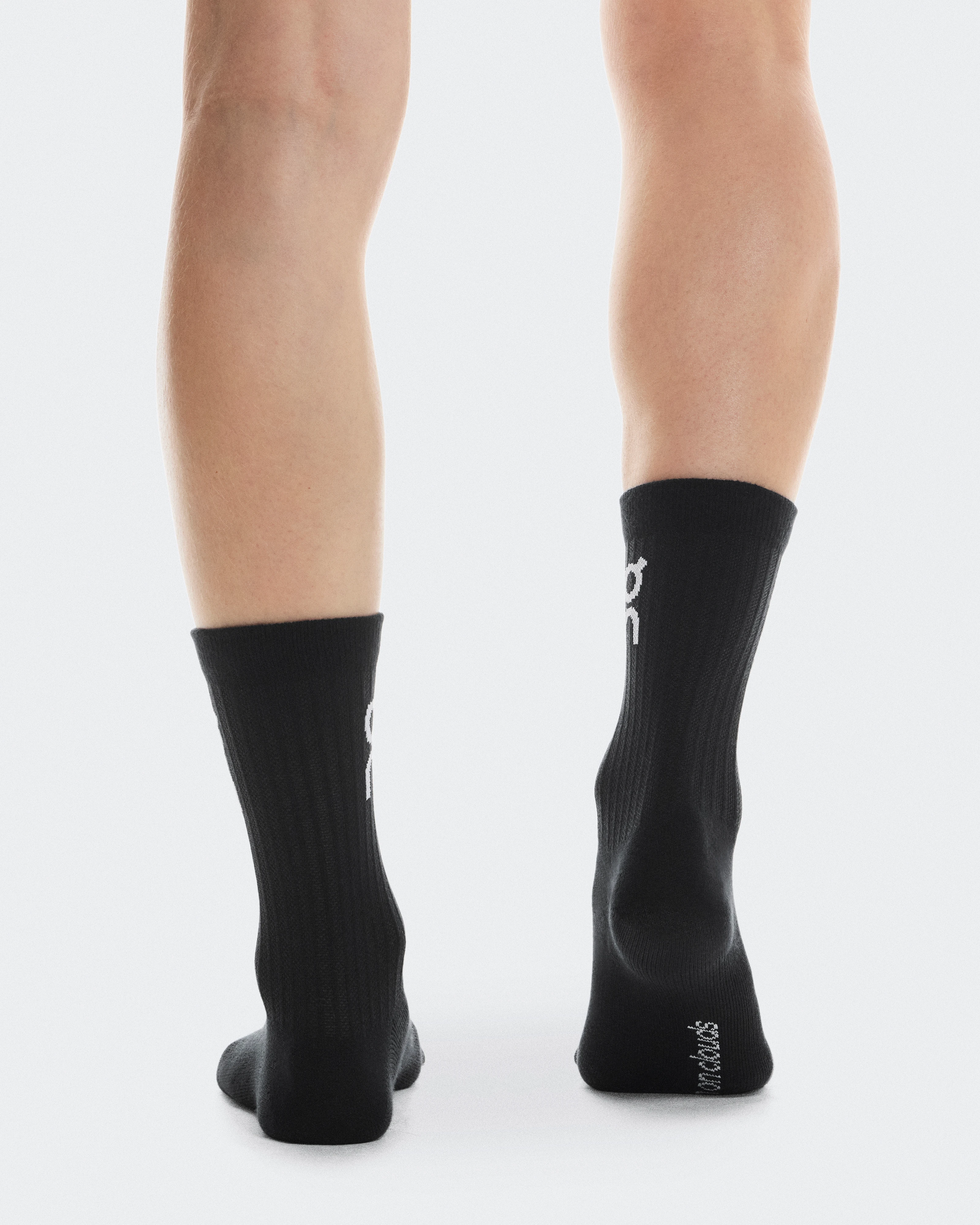 On Logo Sock High 3P Black Unisex Socks