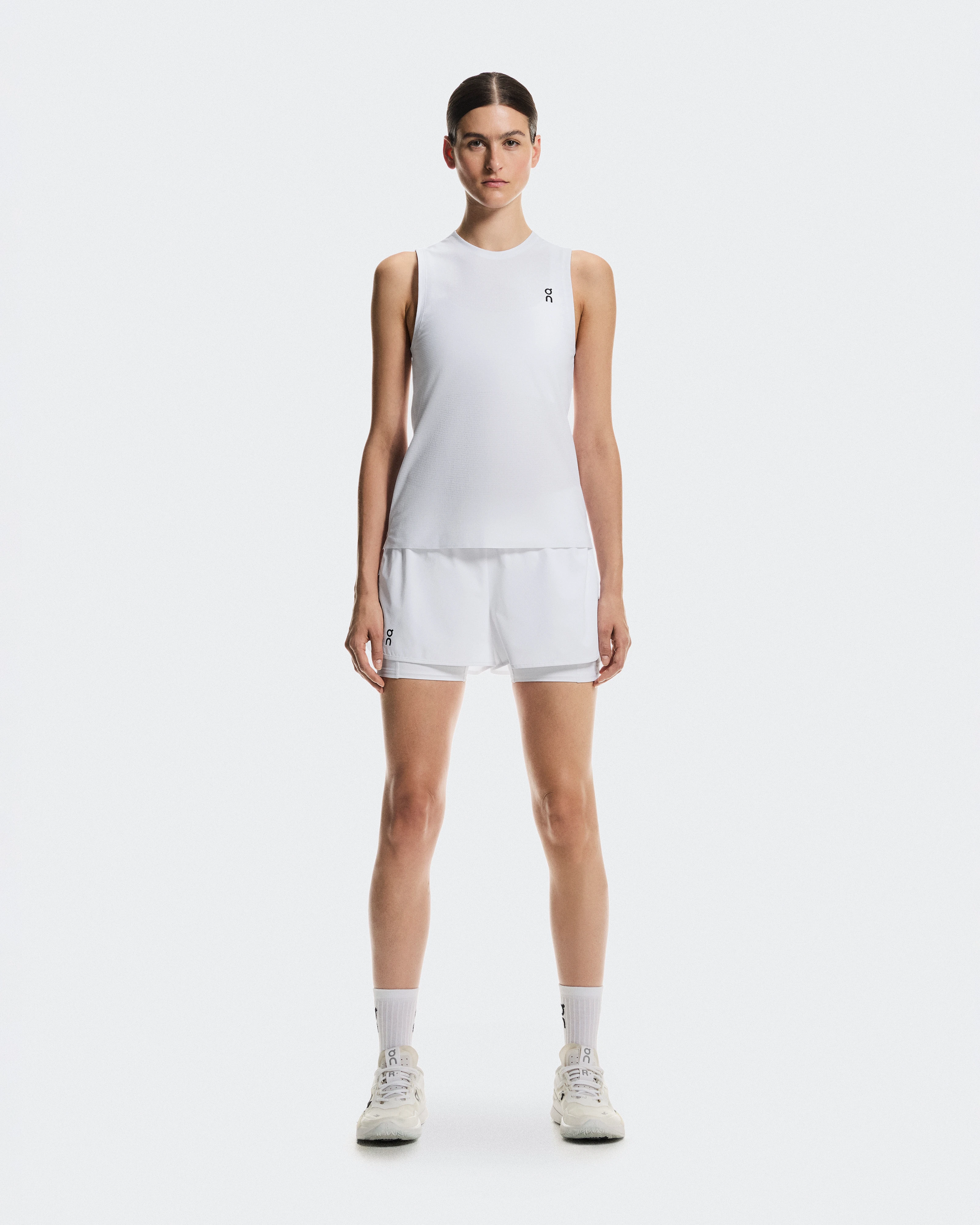 On Court Tank White Women Tops and t-shirts