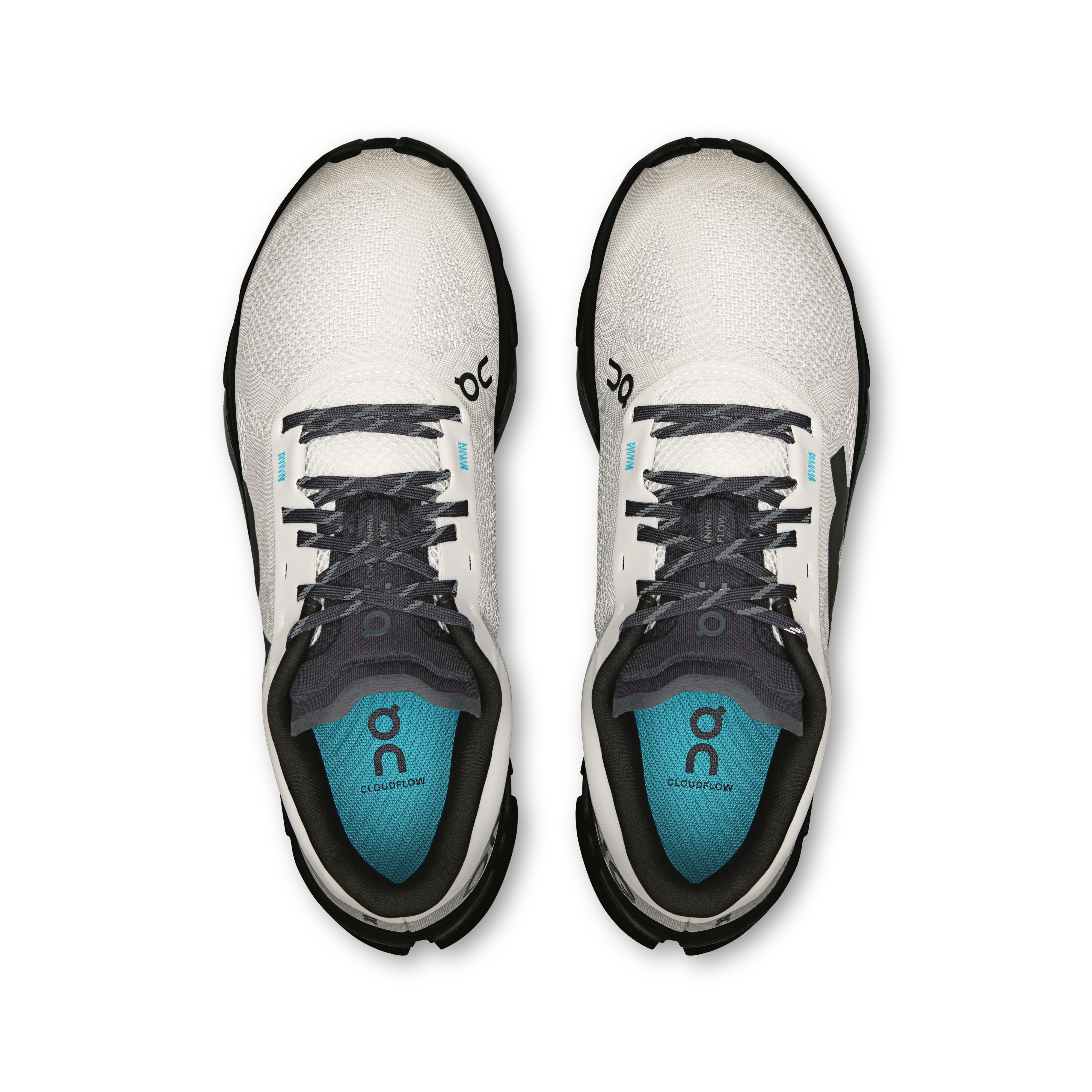 On Cloudflow 5 Lumos Glacier & Black Women Road running Shoes