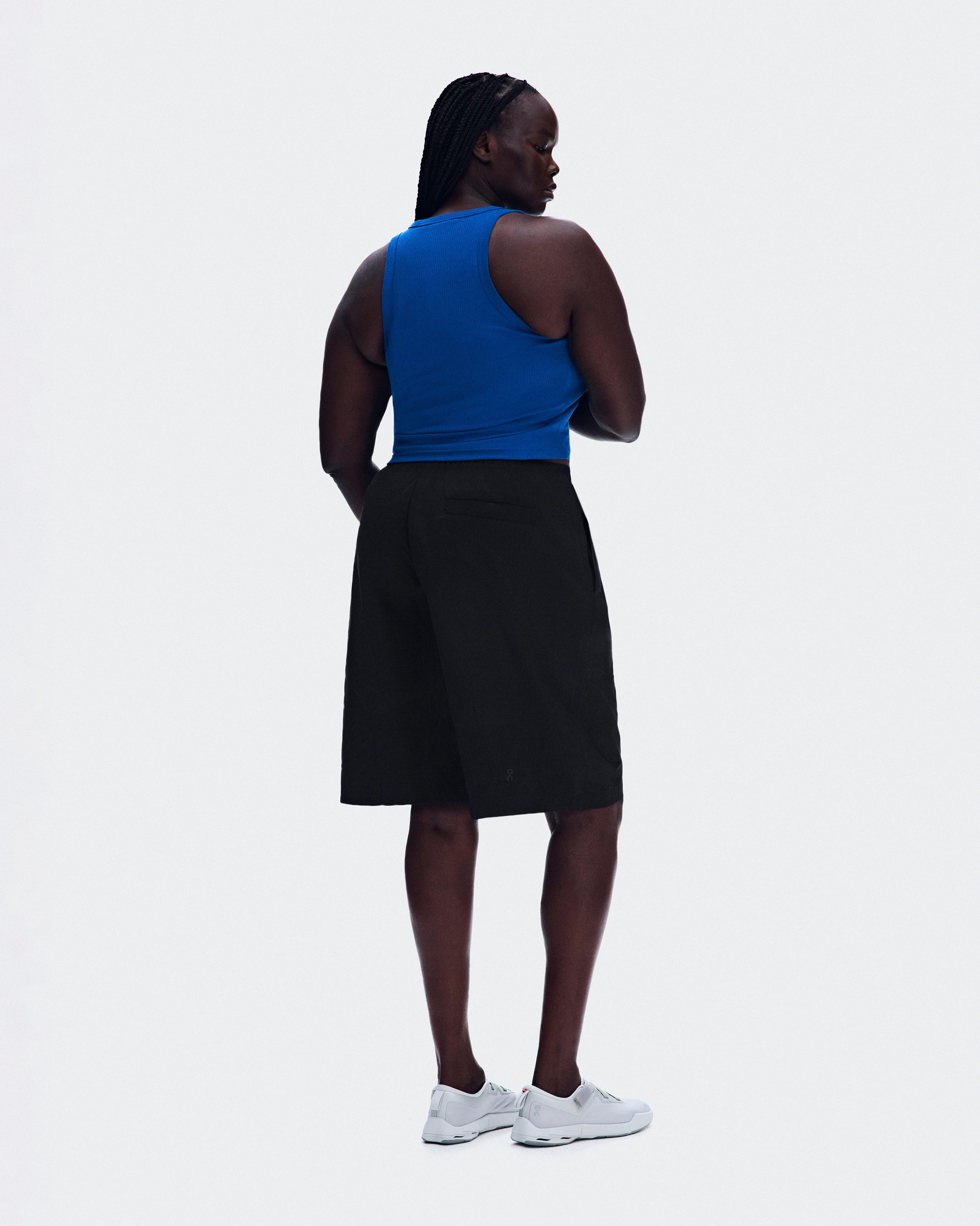 On All-Day Ribbed Tank Indigo Women Tops and t-shirts
