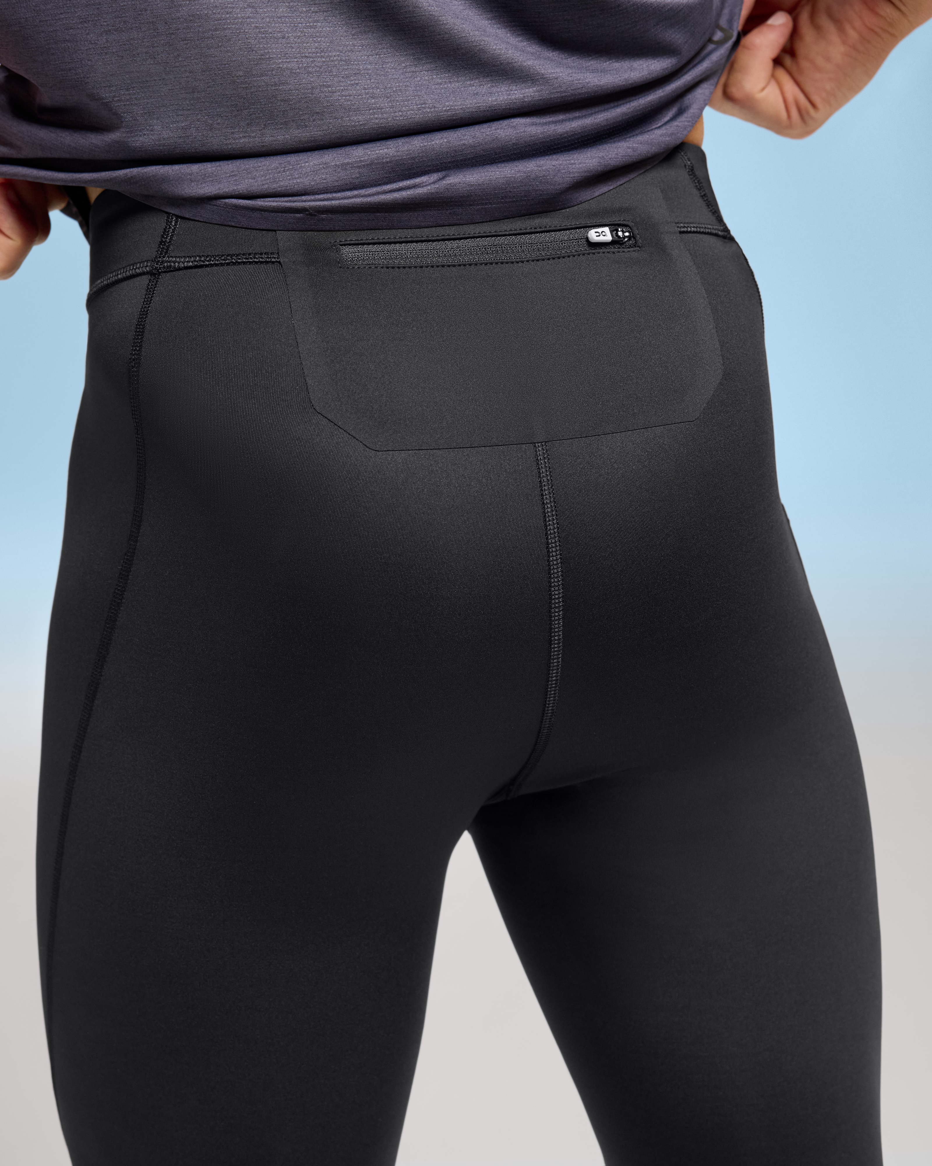 On Performance Winter Tights Lumos Black Men Tights