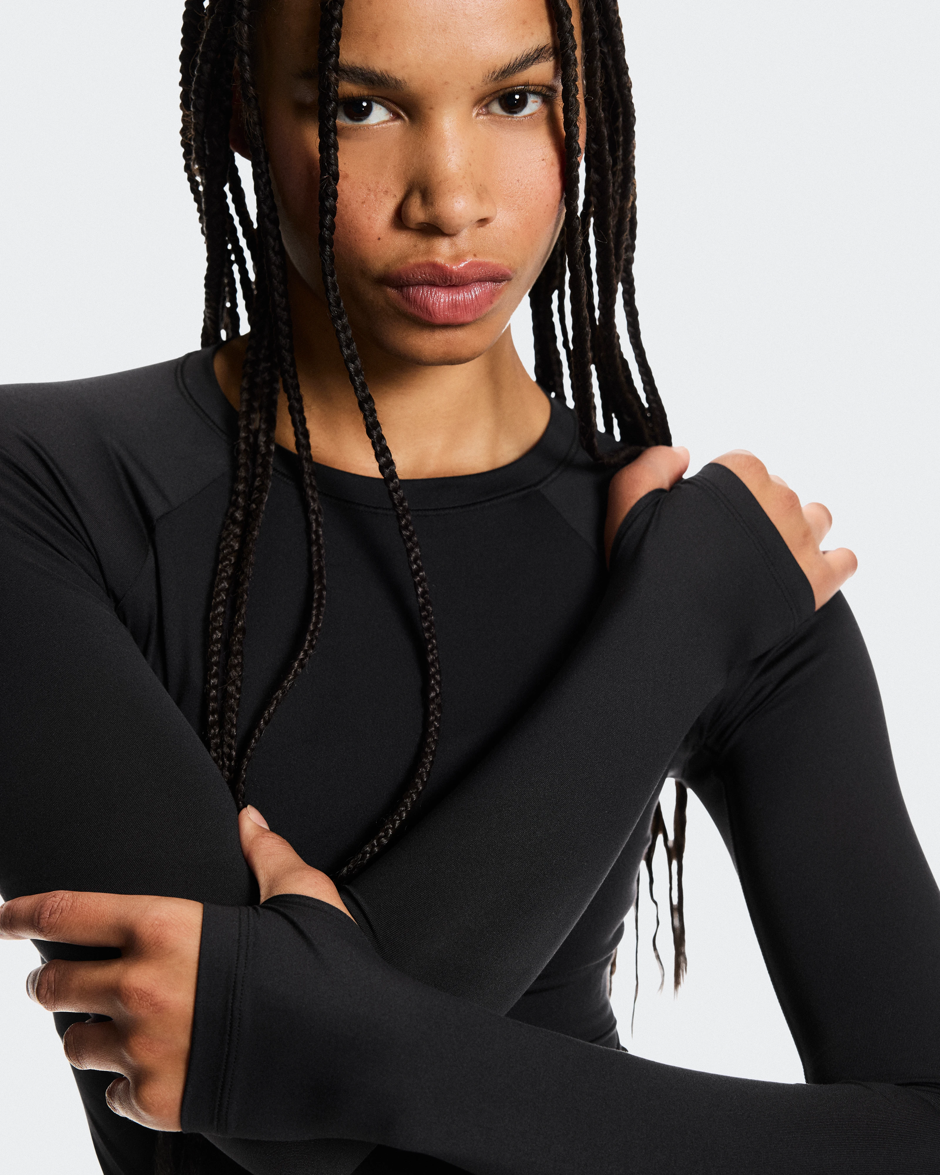 On Studio Long-T Black Women Tops and t-shirts