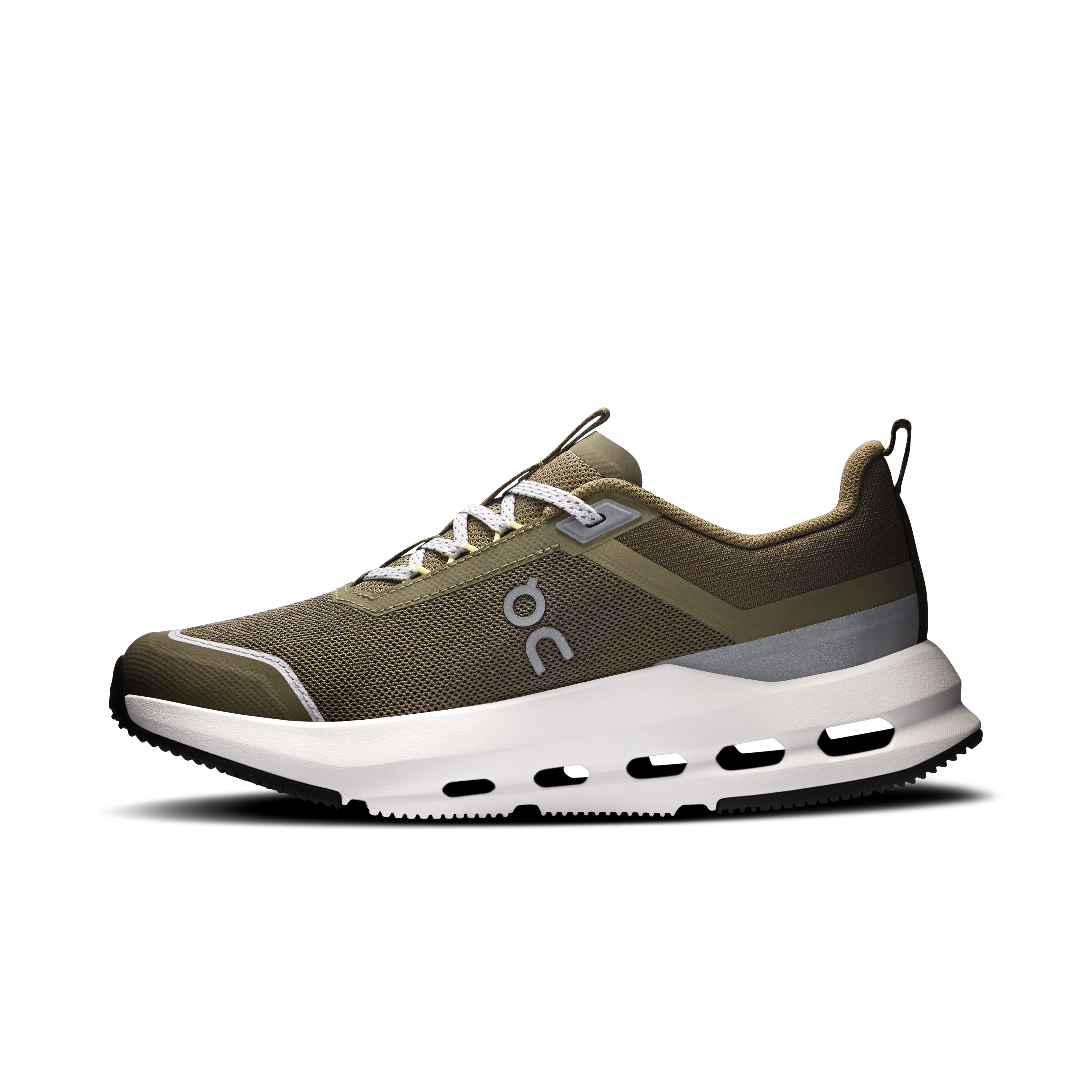 On Cloudnova Youth Olive & Limelight Youth Active life Shoes
