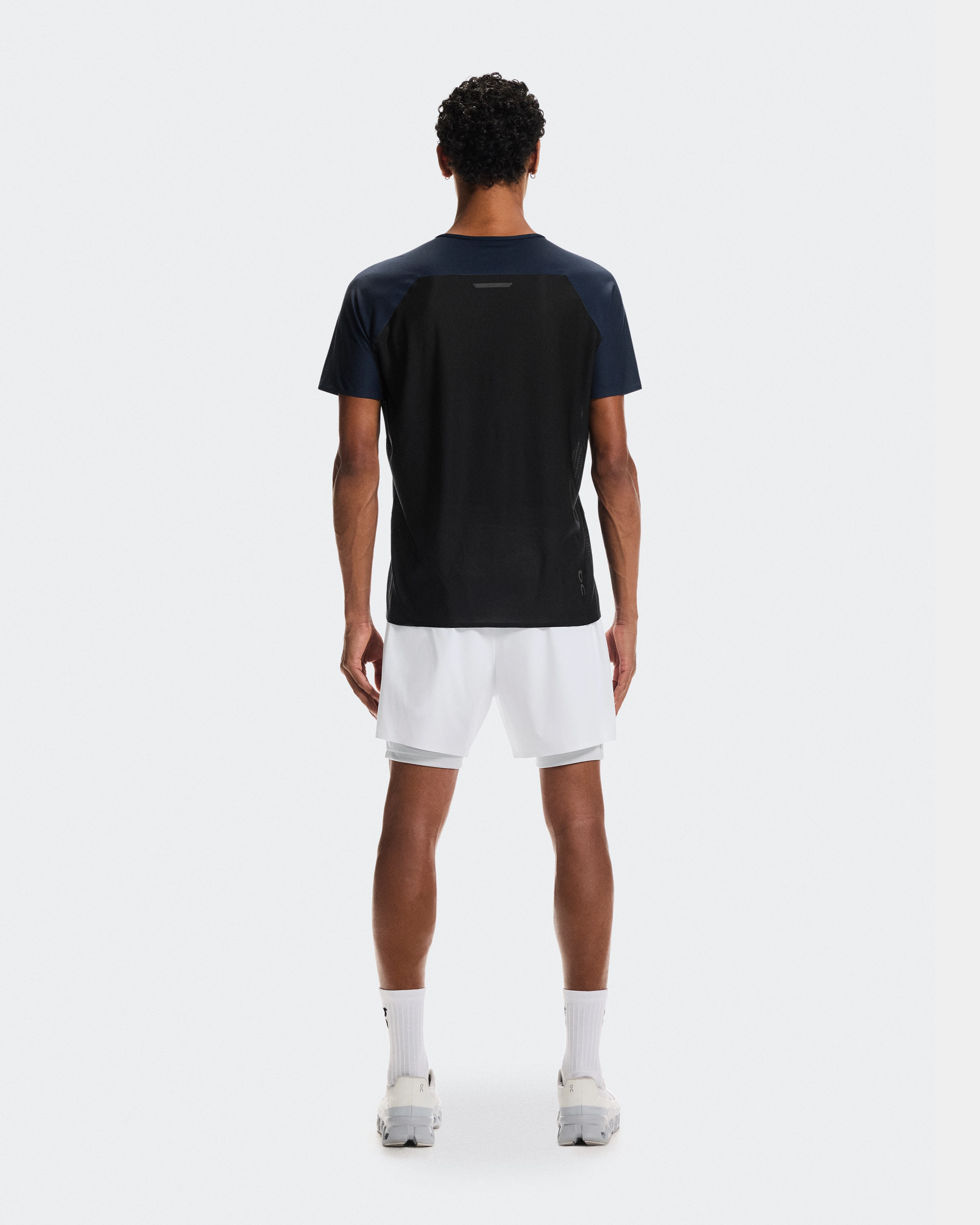 On Performance-T Navy & Black Men Tops and t-shirts