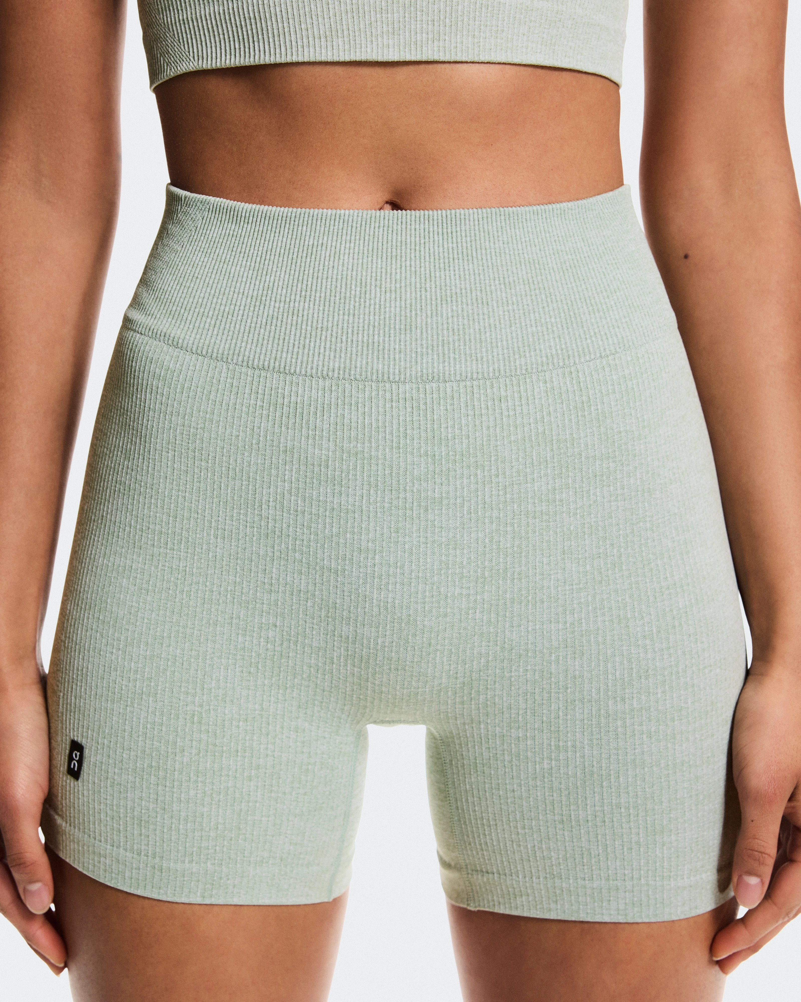 On Studio Knit Shorts Mineral Heather Women Shorts