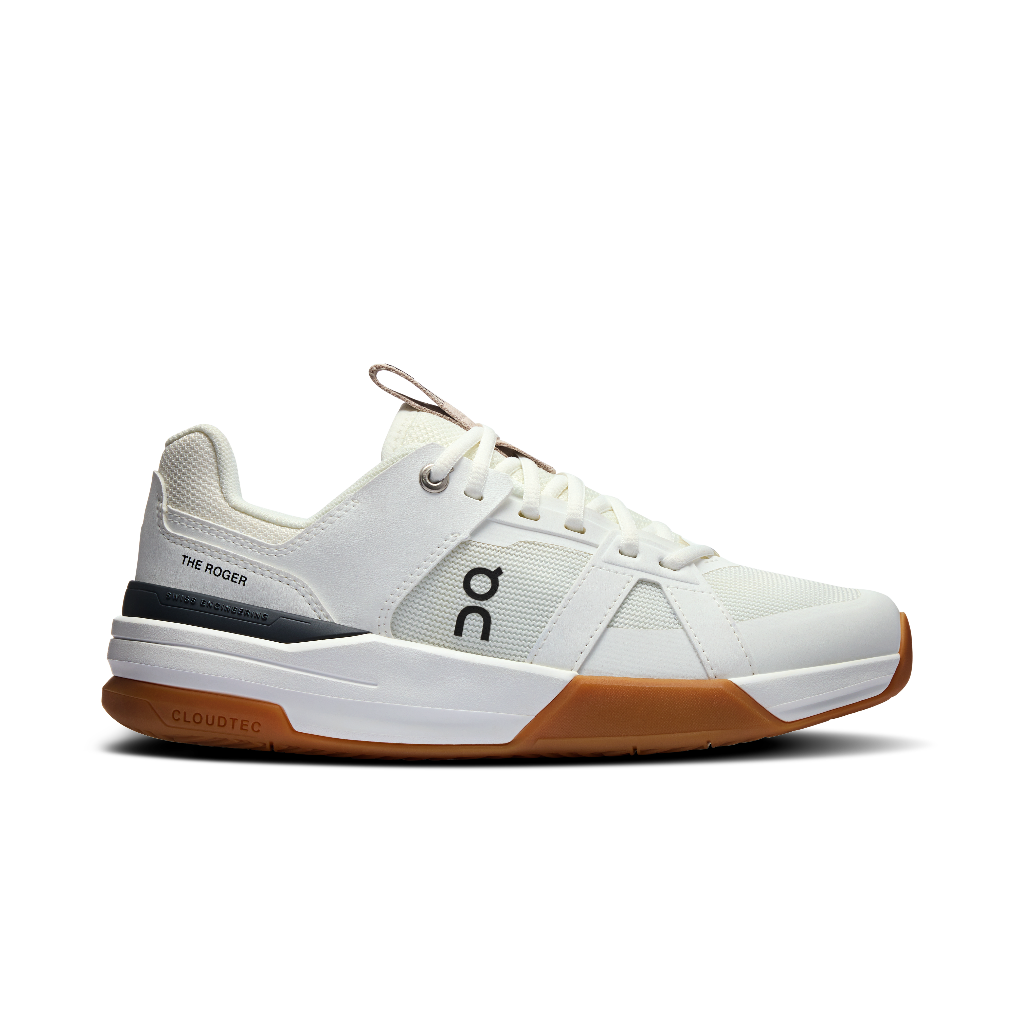 THE ROGER Clubhouse Pro Youth Lifestyle Shoe in White/Eclipse