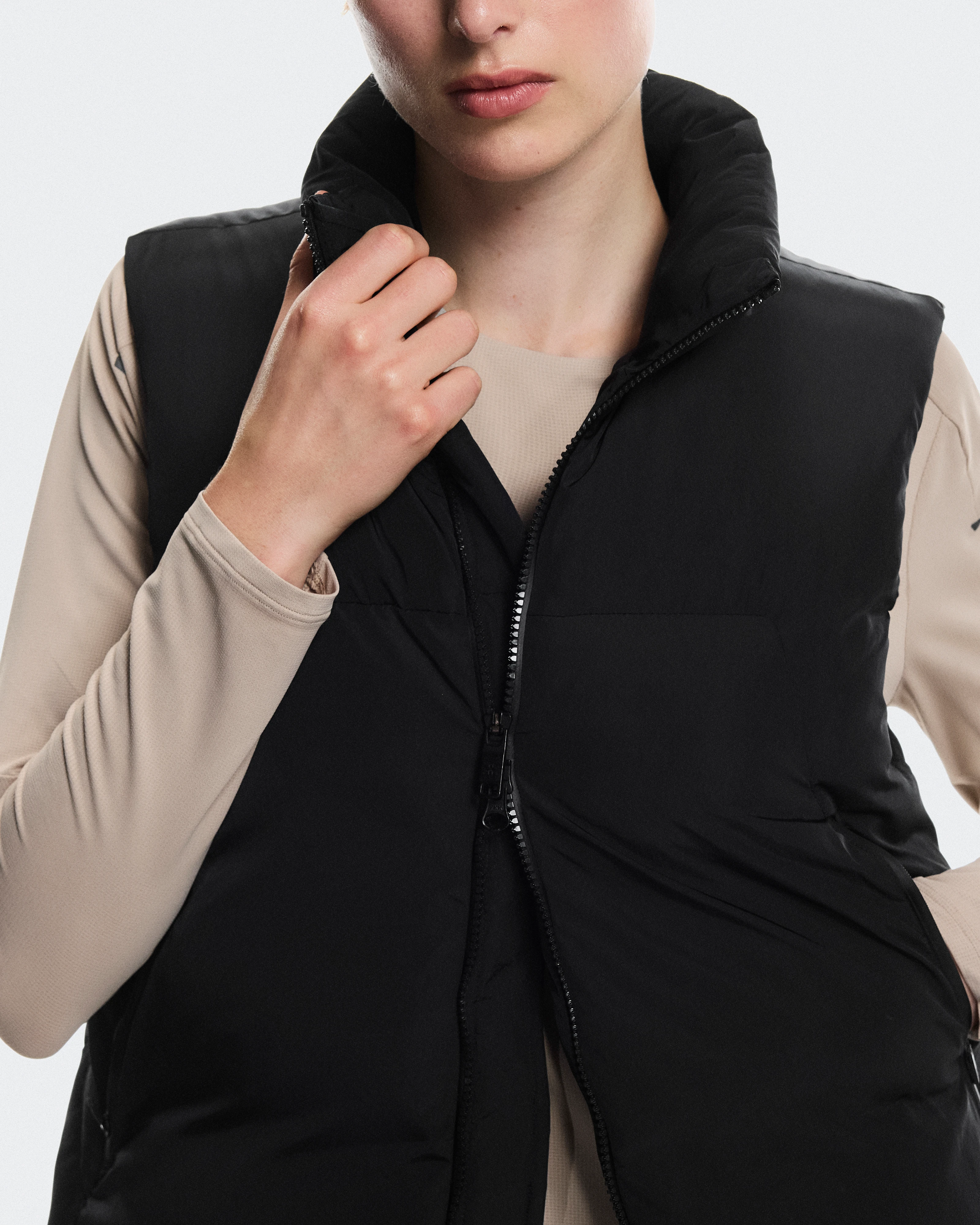 On All-Day Puffer Vest Black Women Jackets
