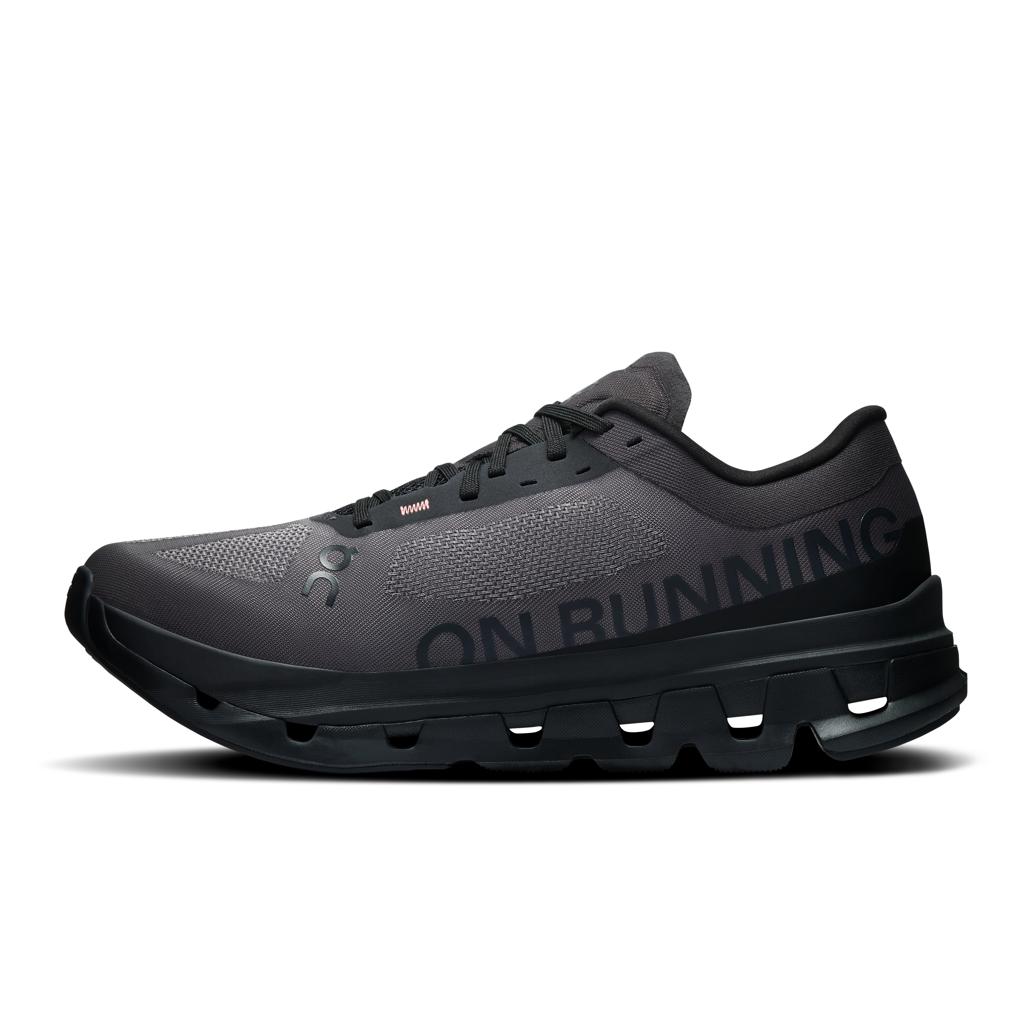 On Cloudflow 5 Black & Black Men Road running Shoes